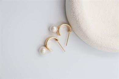 Farfalla Gold Küpe