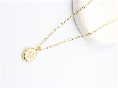 Florésia Gold Kolye