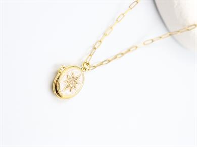Florésia Gold Kolye