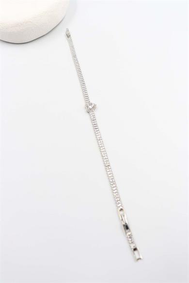 Flower Silver Bileklik