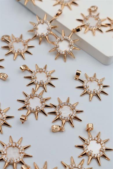 Güneş Gold Kolye Ucu