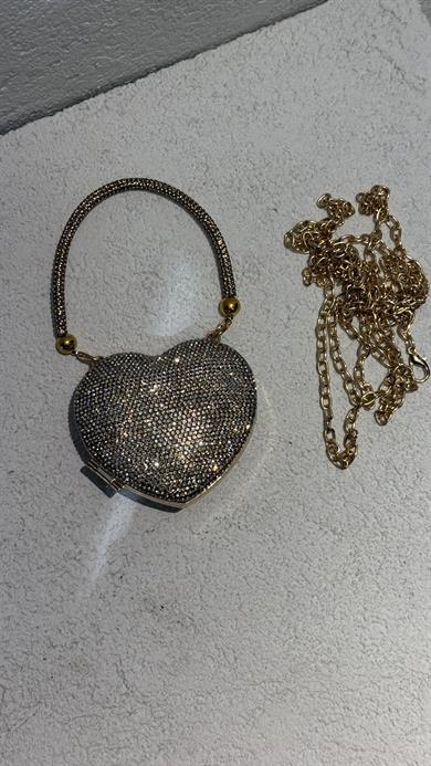 Love baby gold çanta