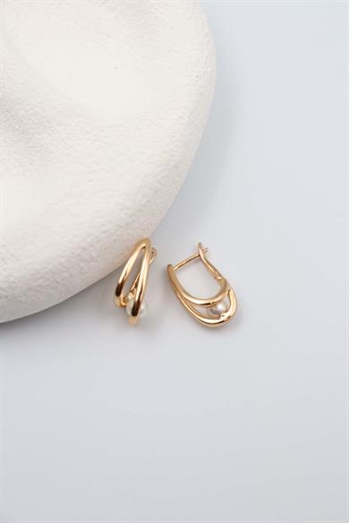 Manlio Gold Küpe