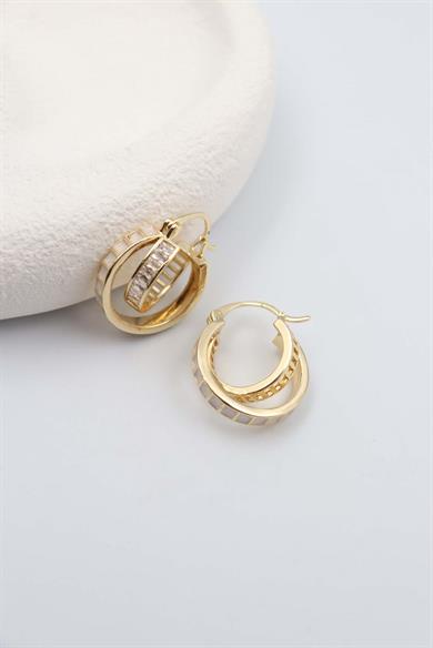 Mulhouse Gold  Küpe]14K]
