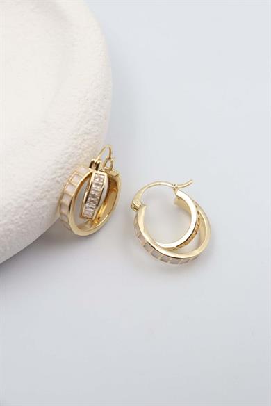 Mulhouse Gold  Küpe]14K]