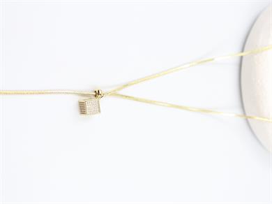 Norelia Gold V Kolye(90cm)
