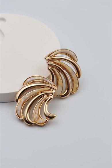Trieste Gold Küpe