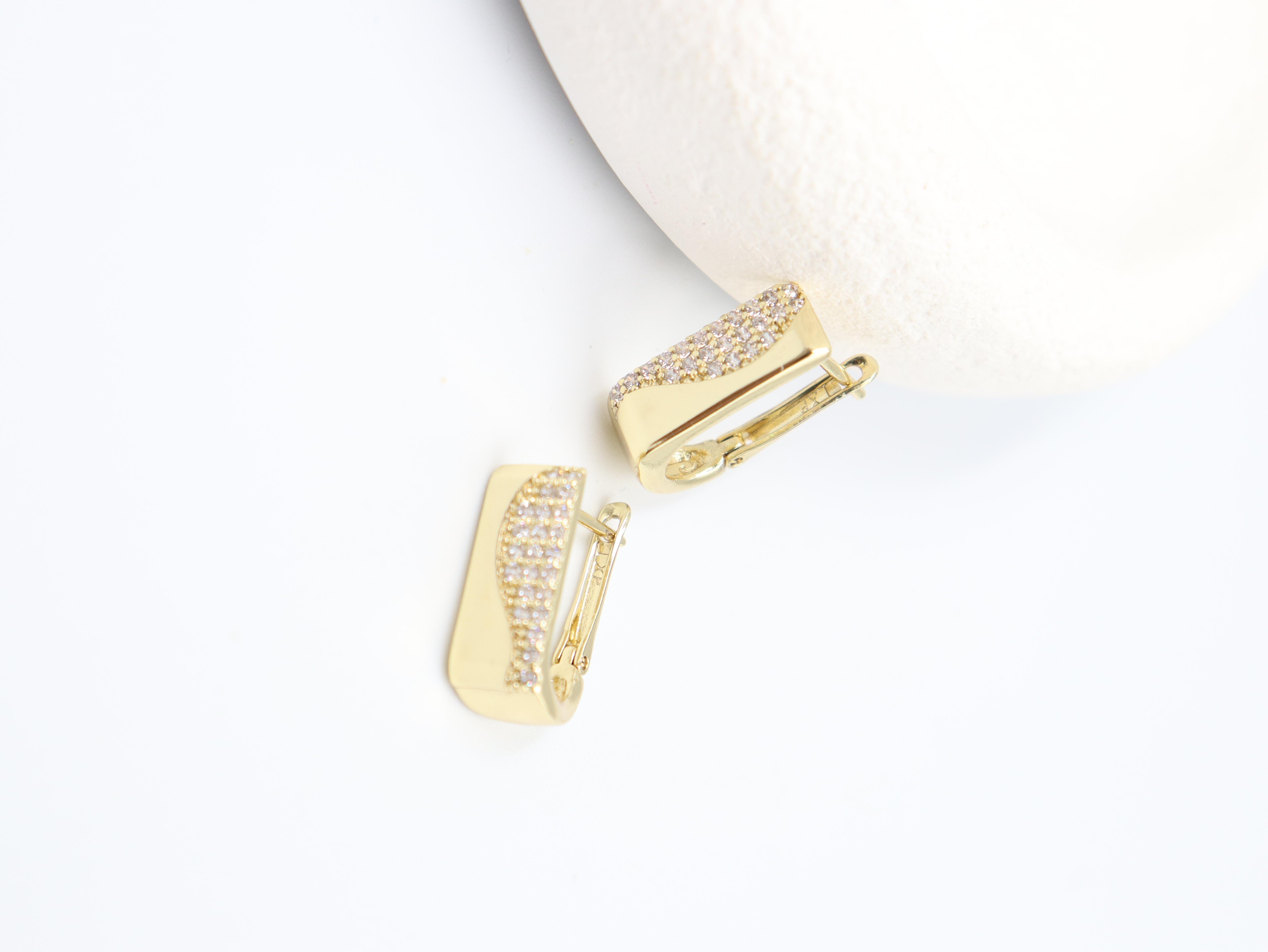 Agnese VIP Gold Küpe (14K)