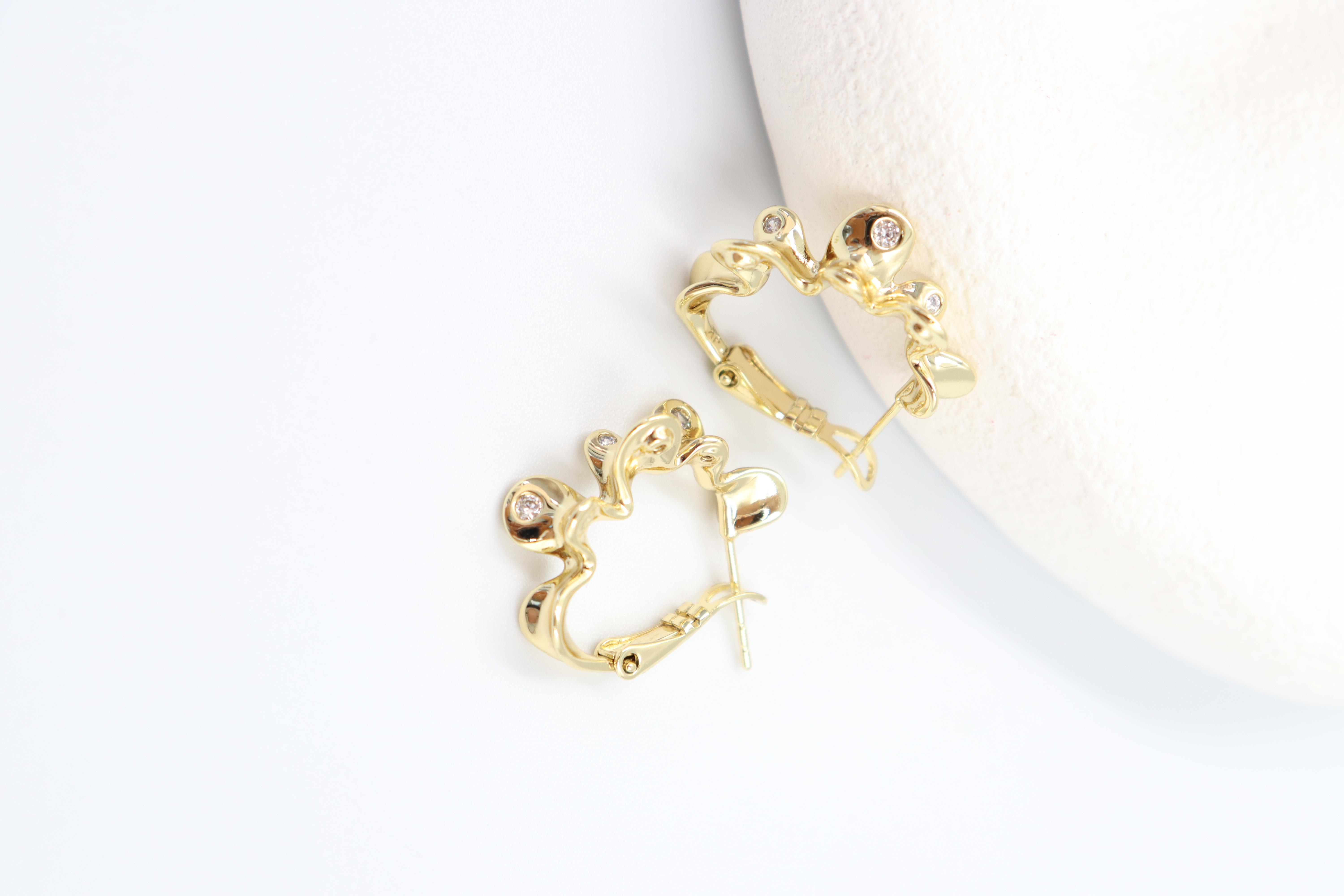 Aurora Gold Küpe (14k)