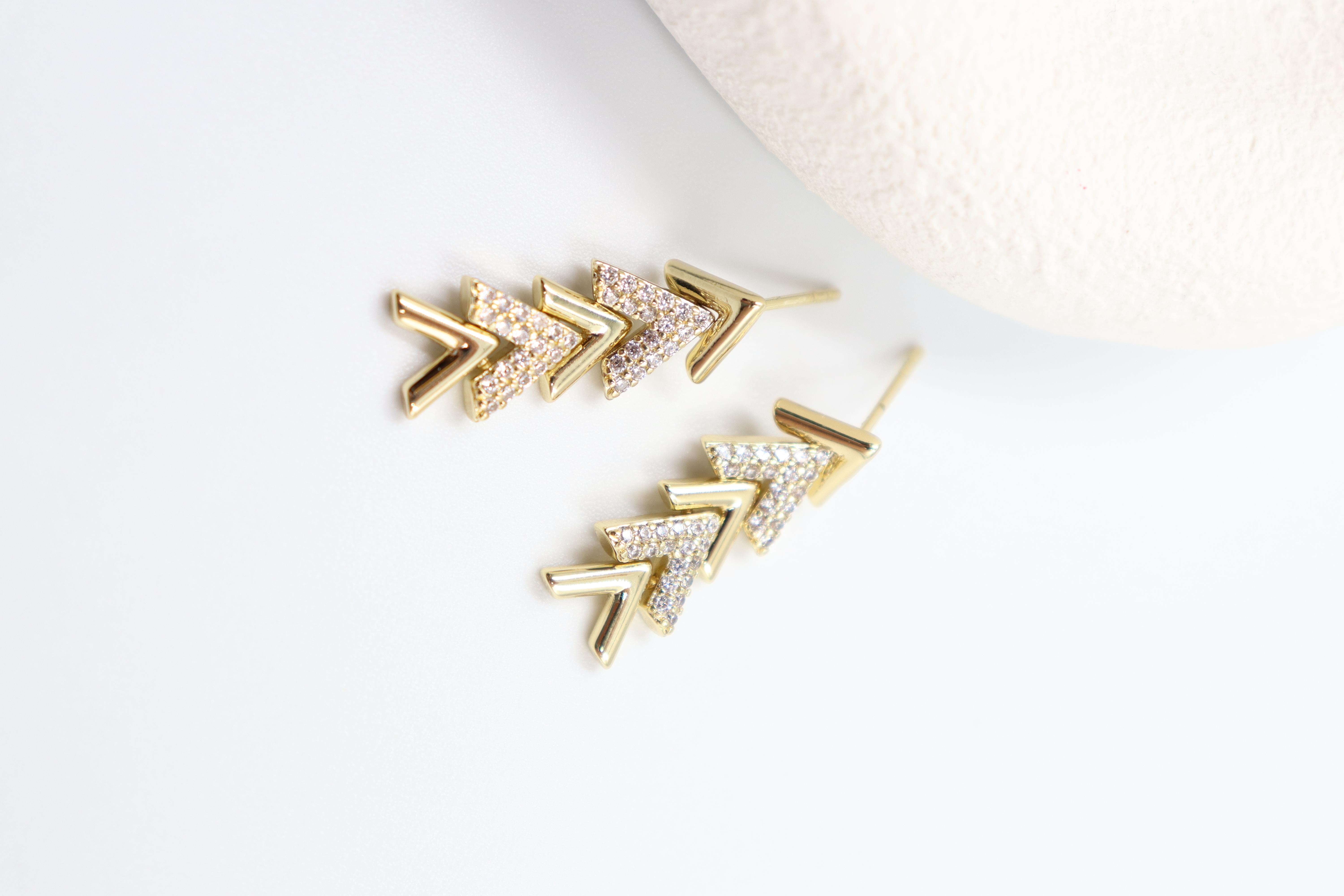 Beatrice Gold Küpe (14k)