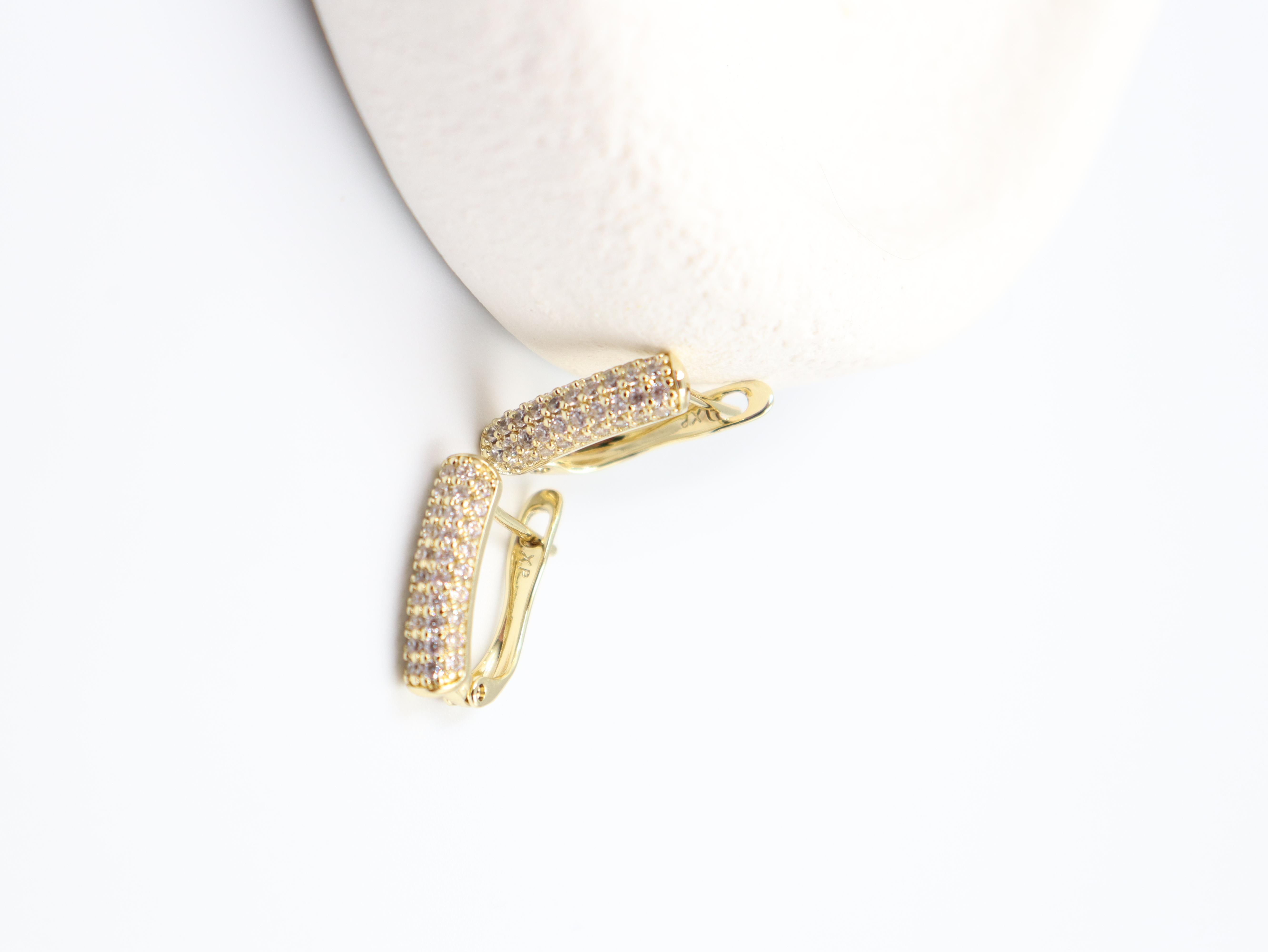 Bellucia Gold Küpe
