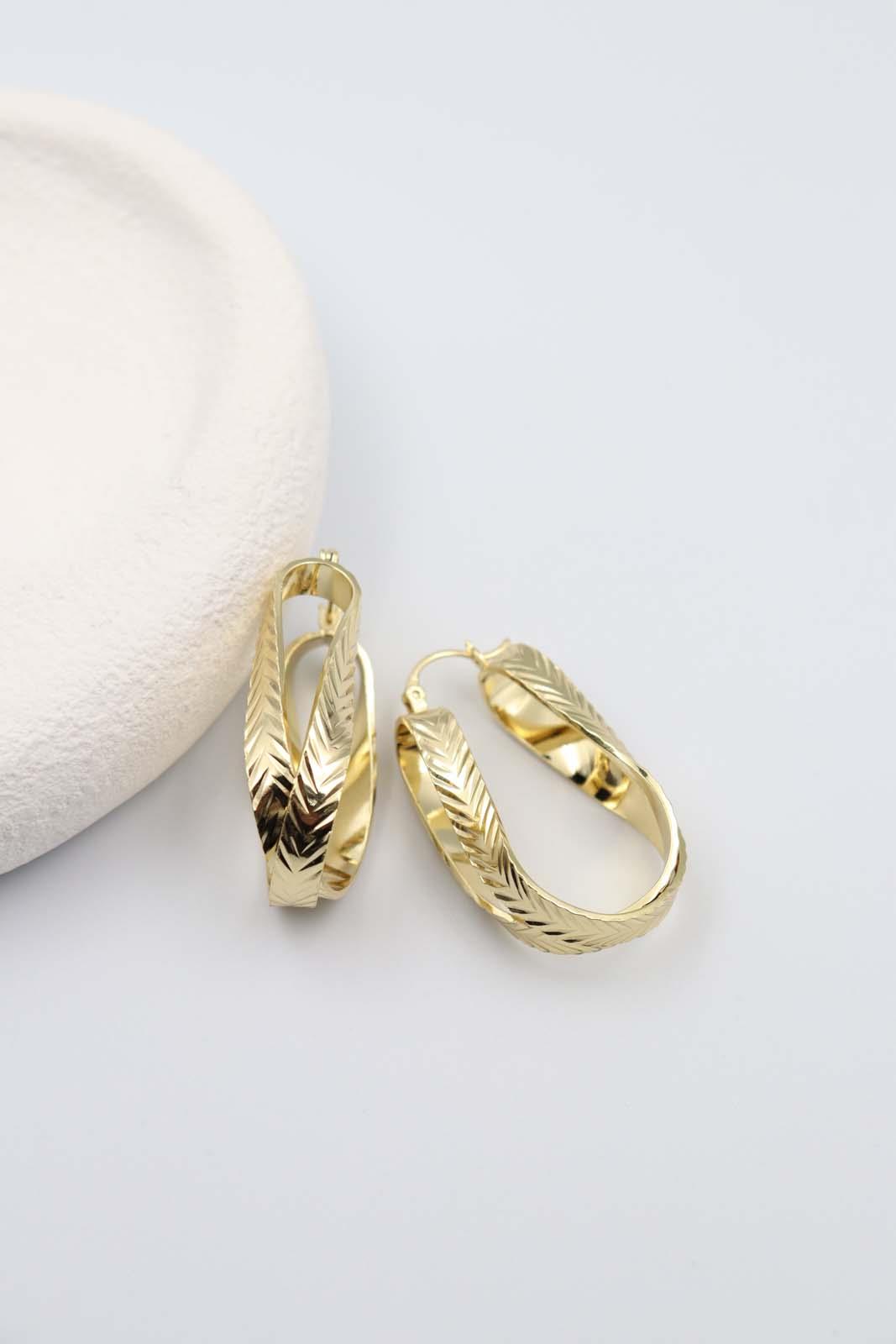 Byron Gold Küpe(18K)