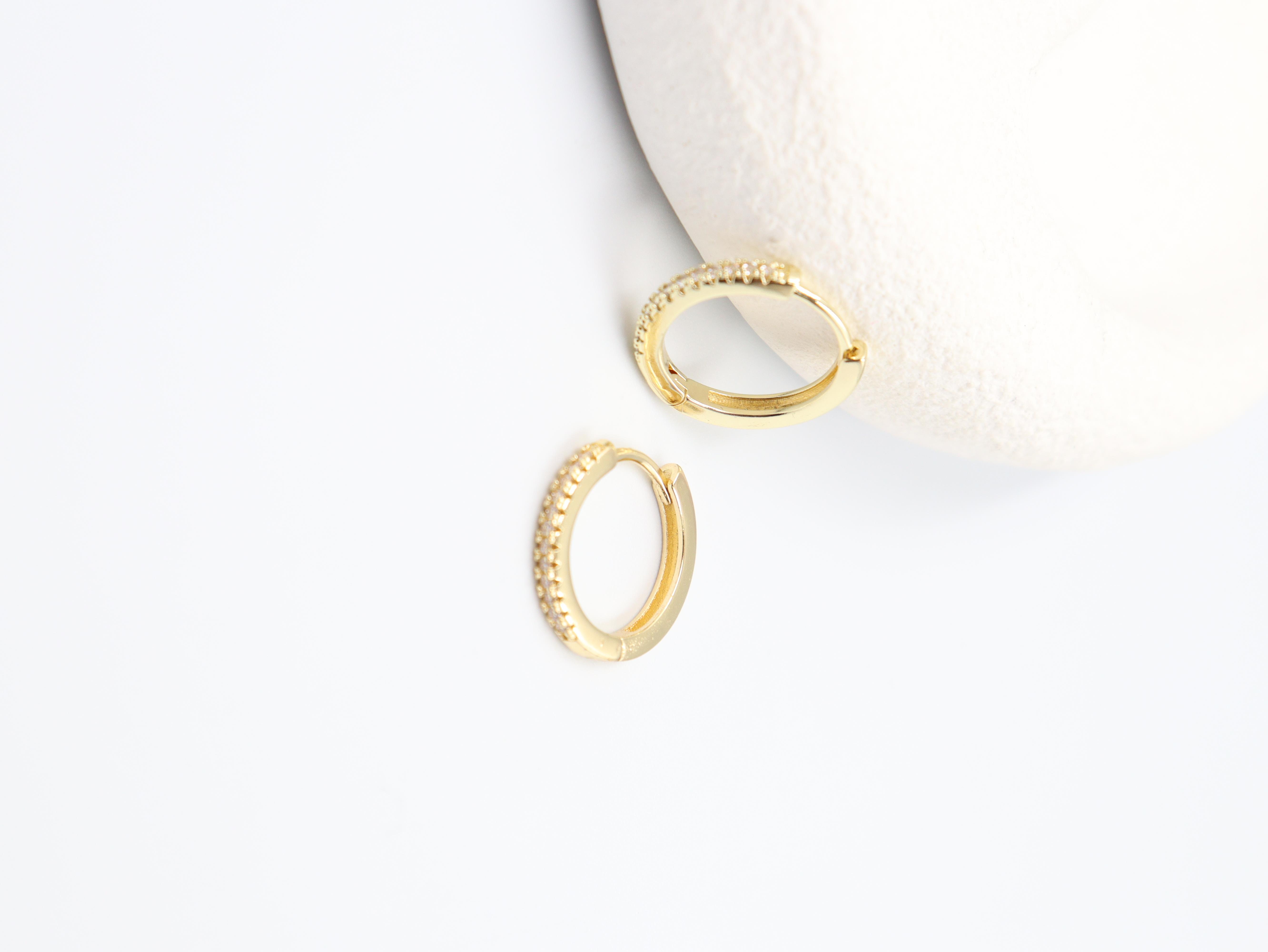 Calivine VIP Gold Küpe (14k)