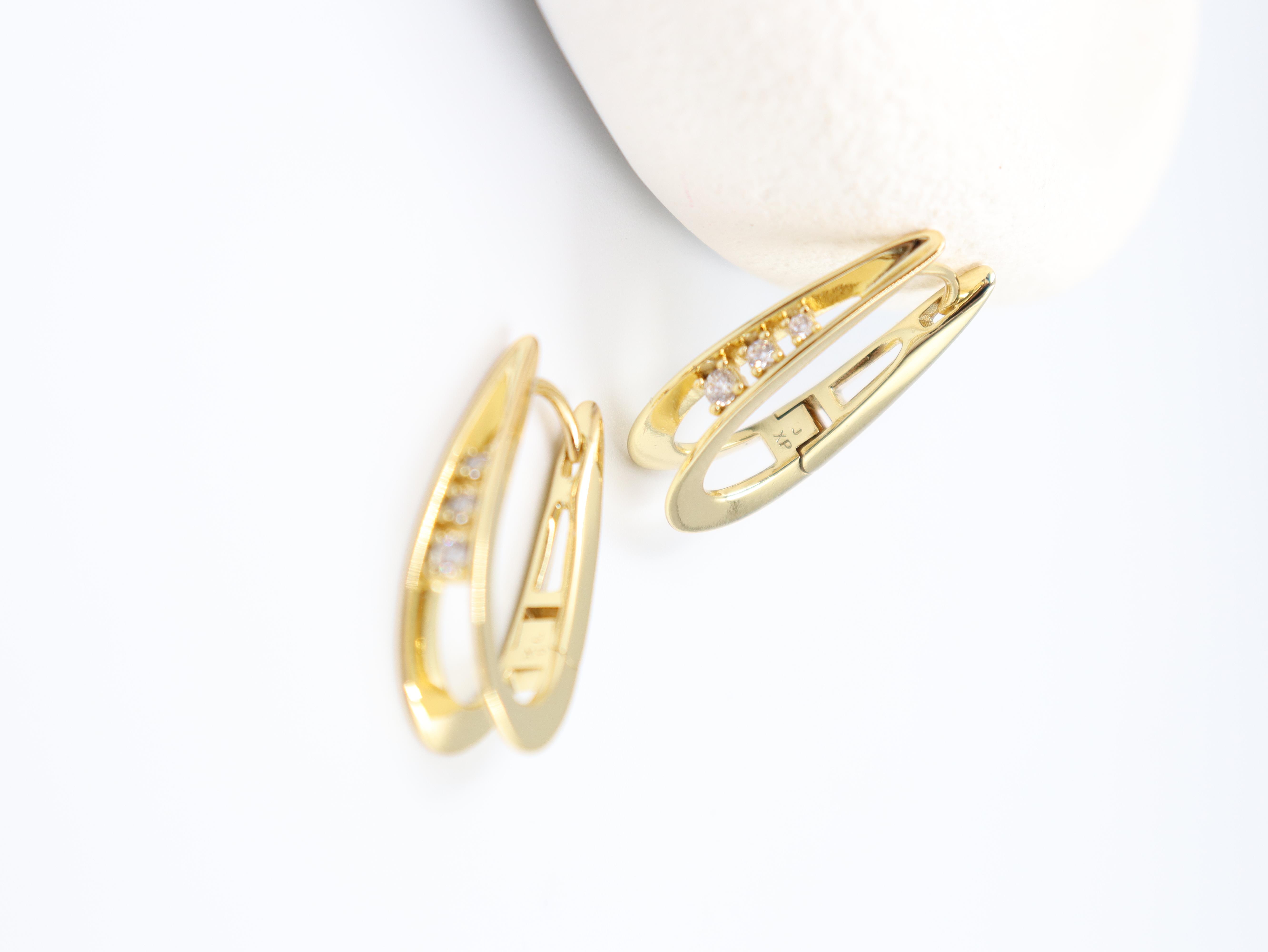 Clelia VIP Gold Küpe (14K)