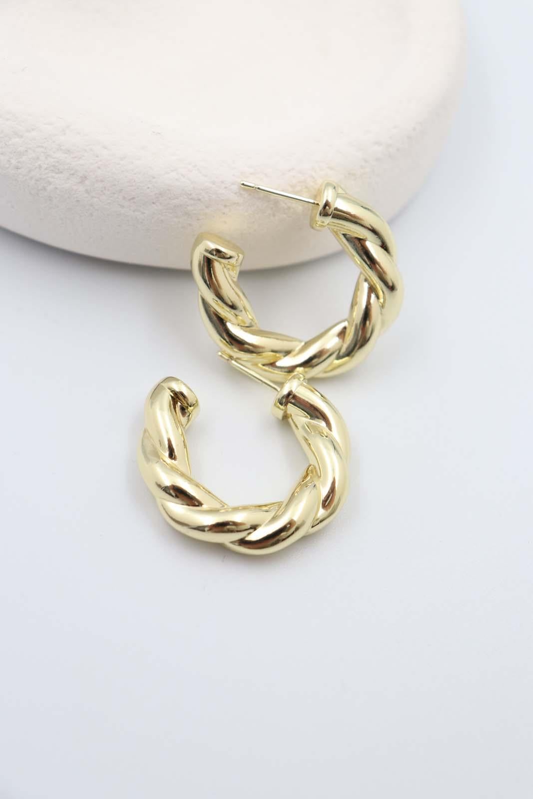 Damiano Gold  Küpe[14K]