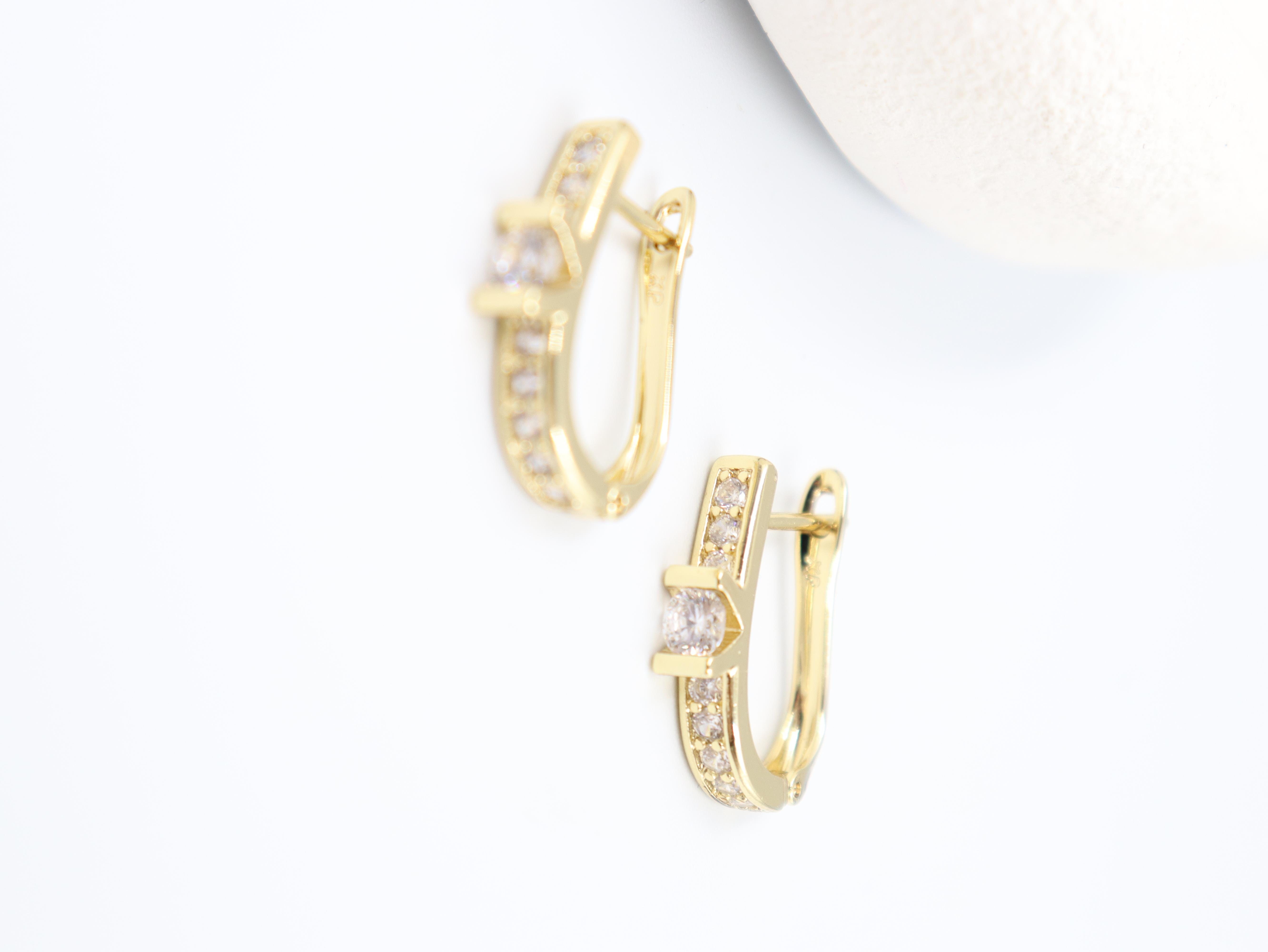 Delfina VIP Gold Küpe (14K)