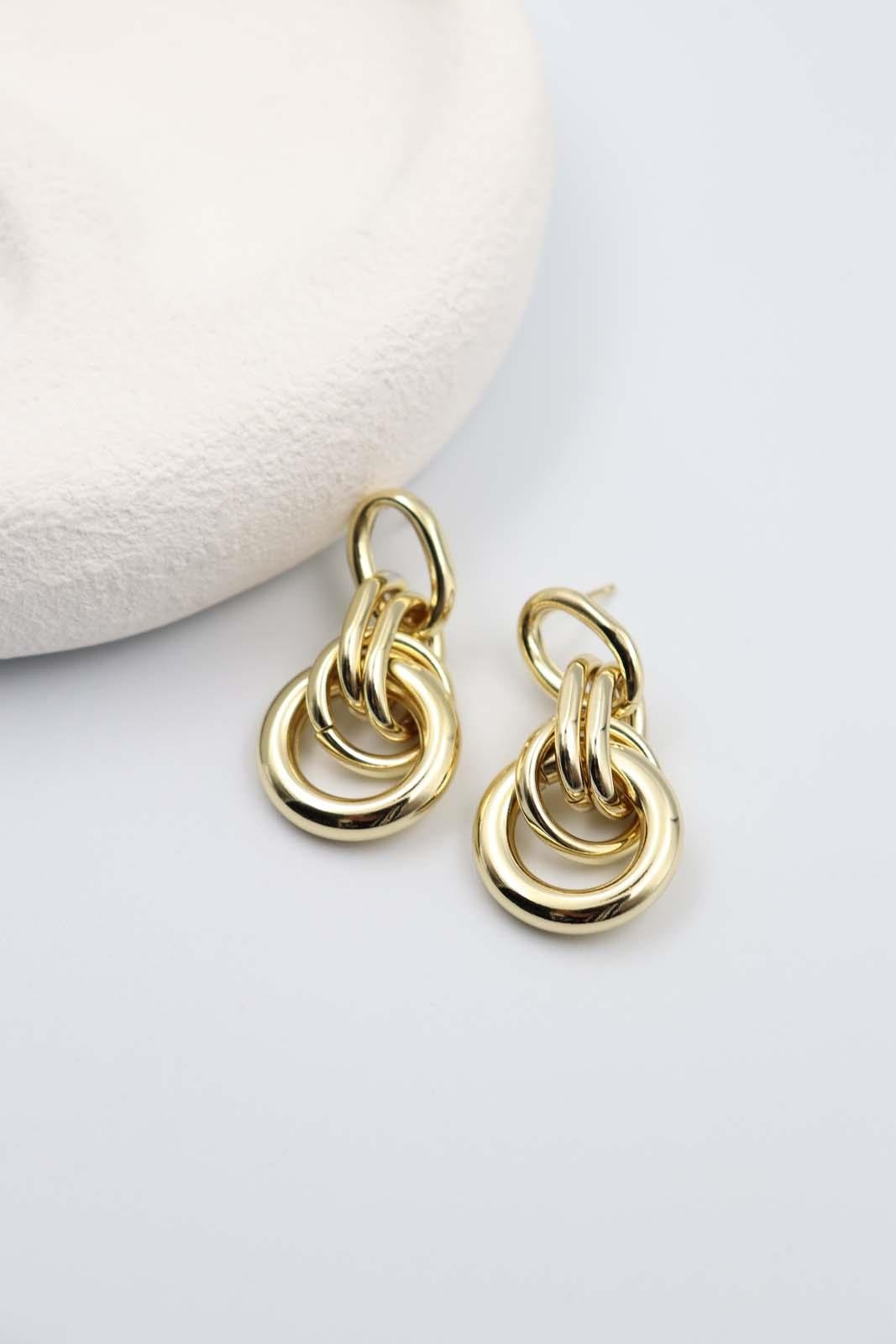 Endülüs Gold Küpe(18K)