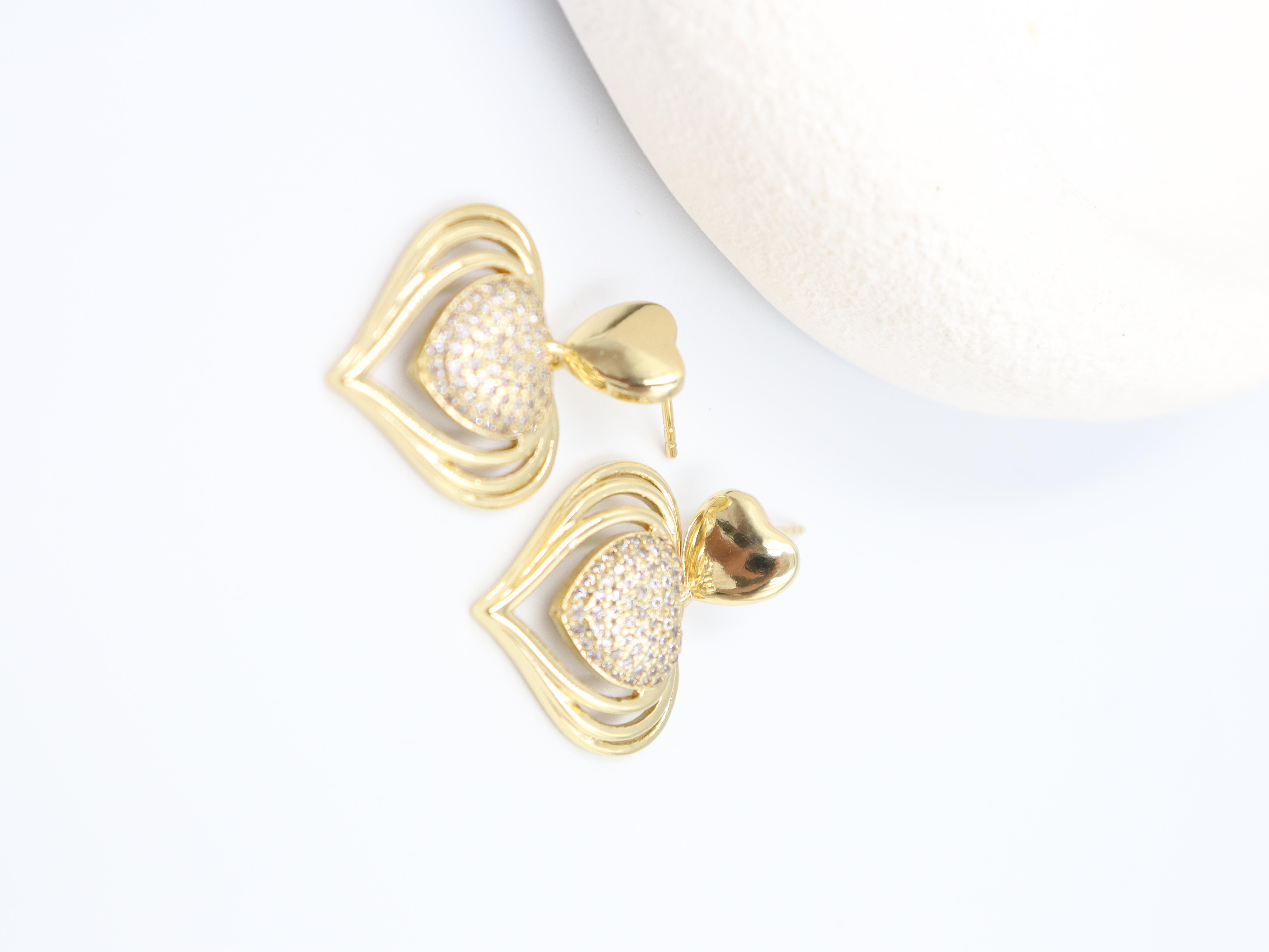 Erminia VIP Gold Küpe (14K)