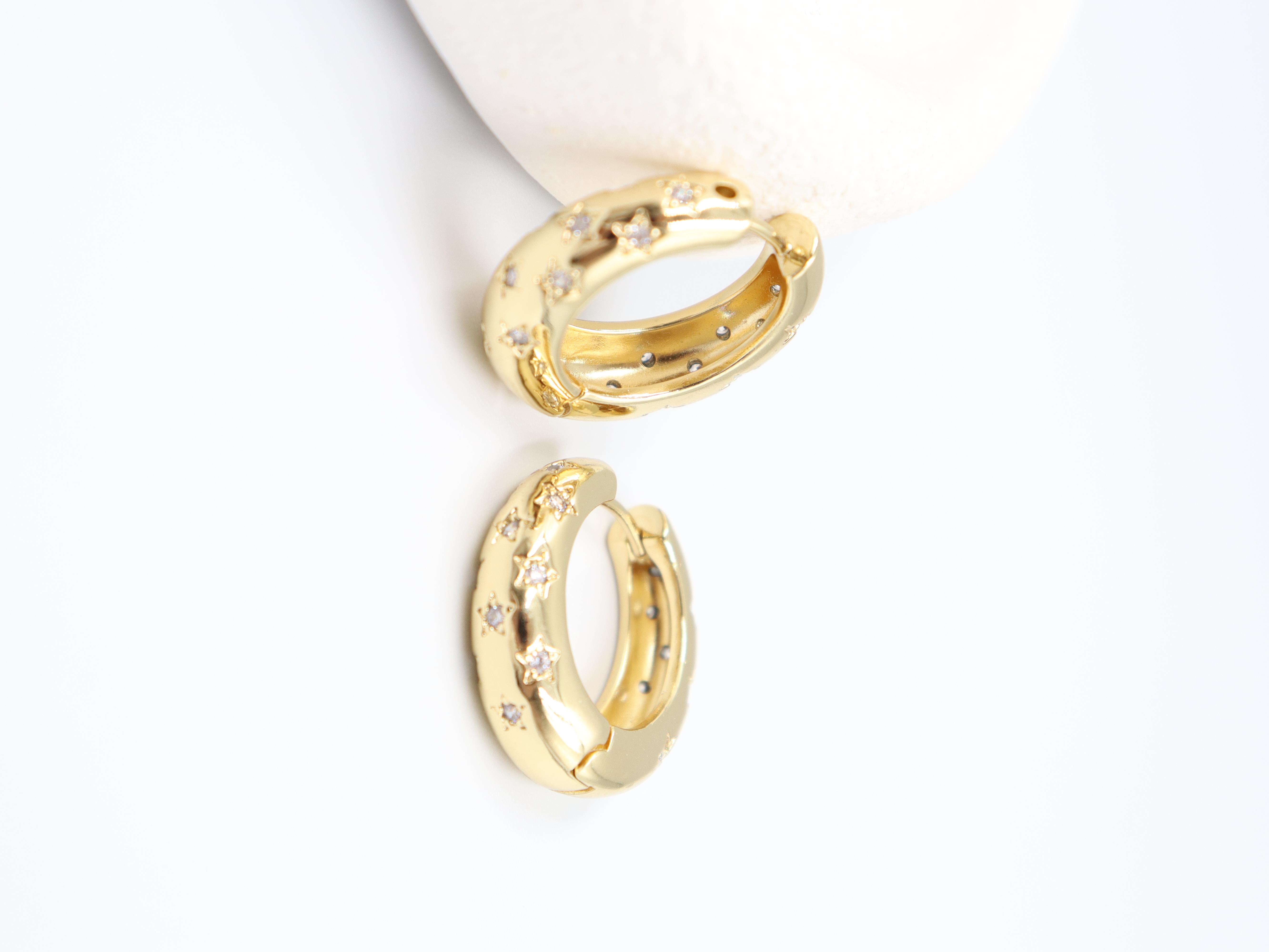 Evelina VIP Gold Küpe (14K)