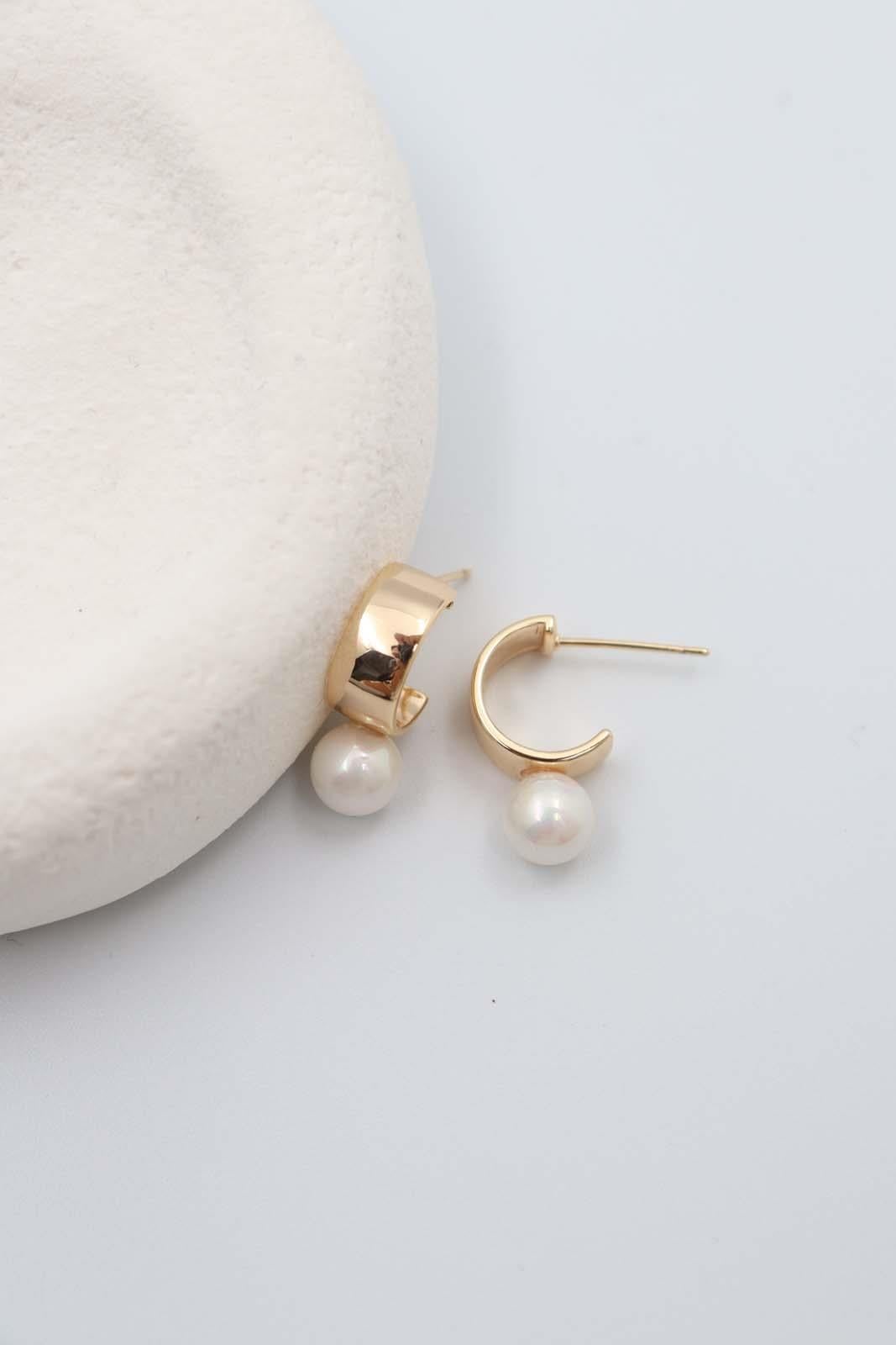 Farfalla Gold Küpe