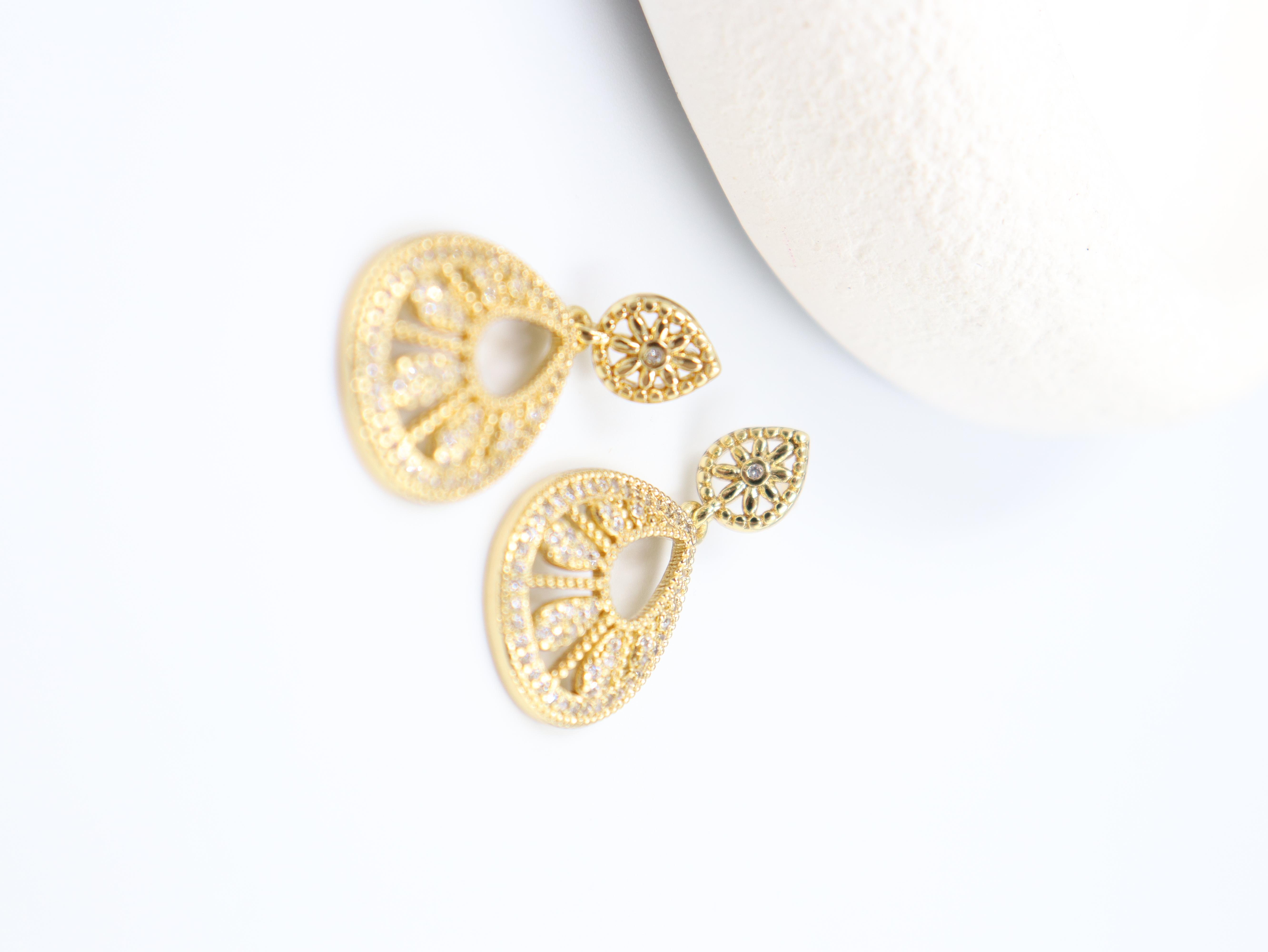 Flavia VIP Gold Küpe (14K)