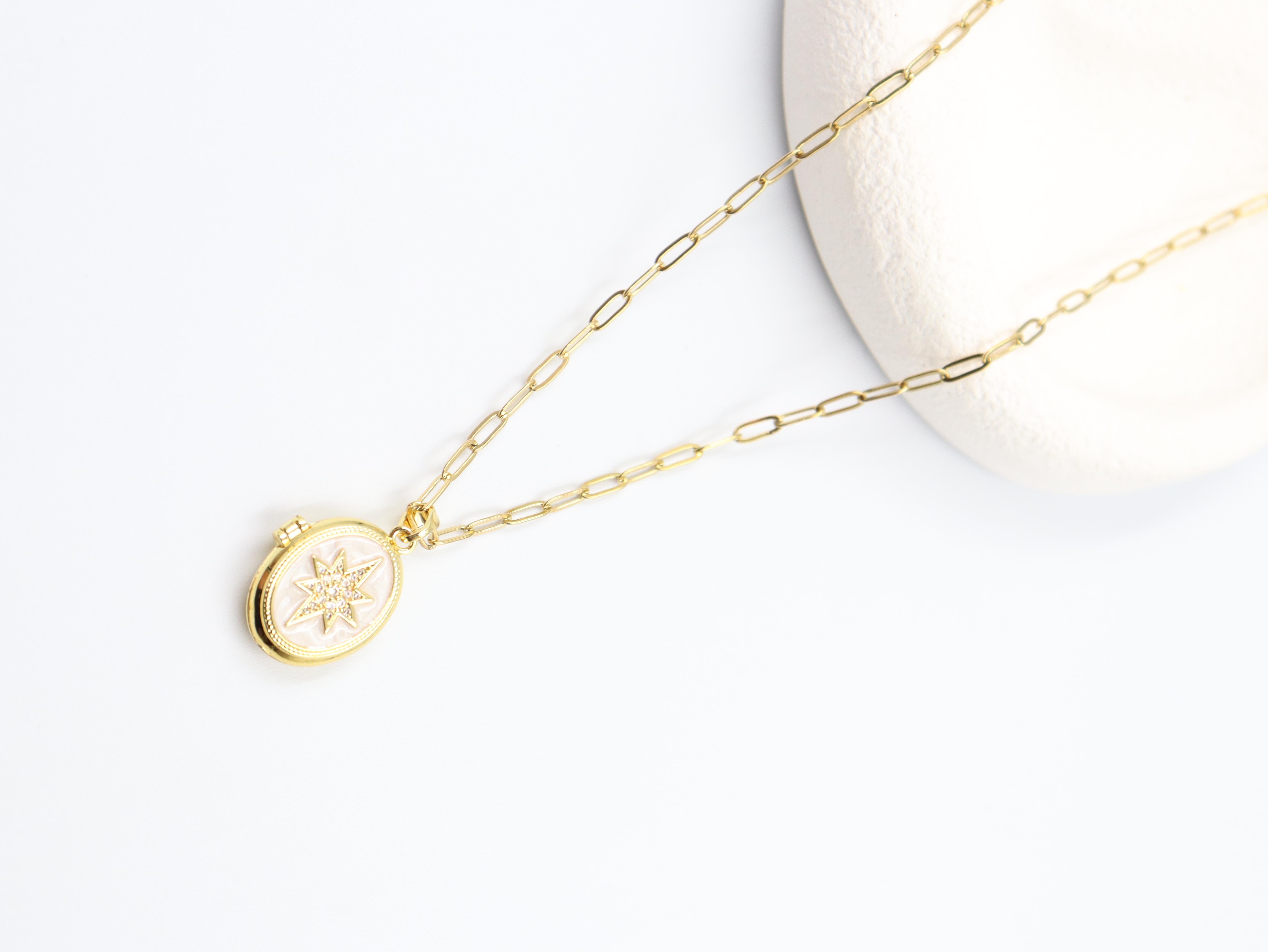 Florésia Gold Kolye