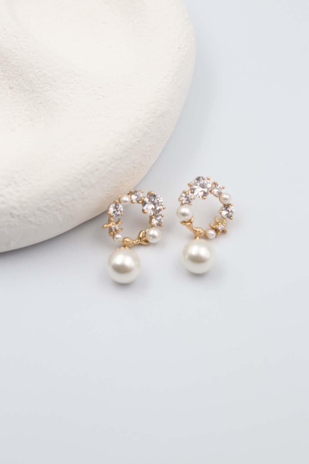 Giacinta Gold Küpe