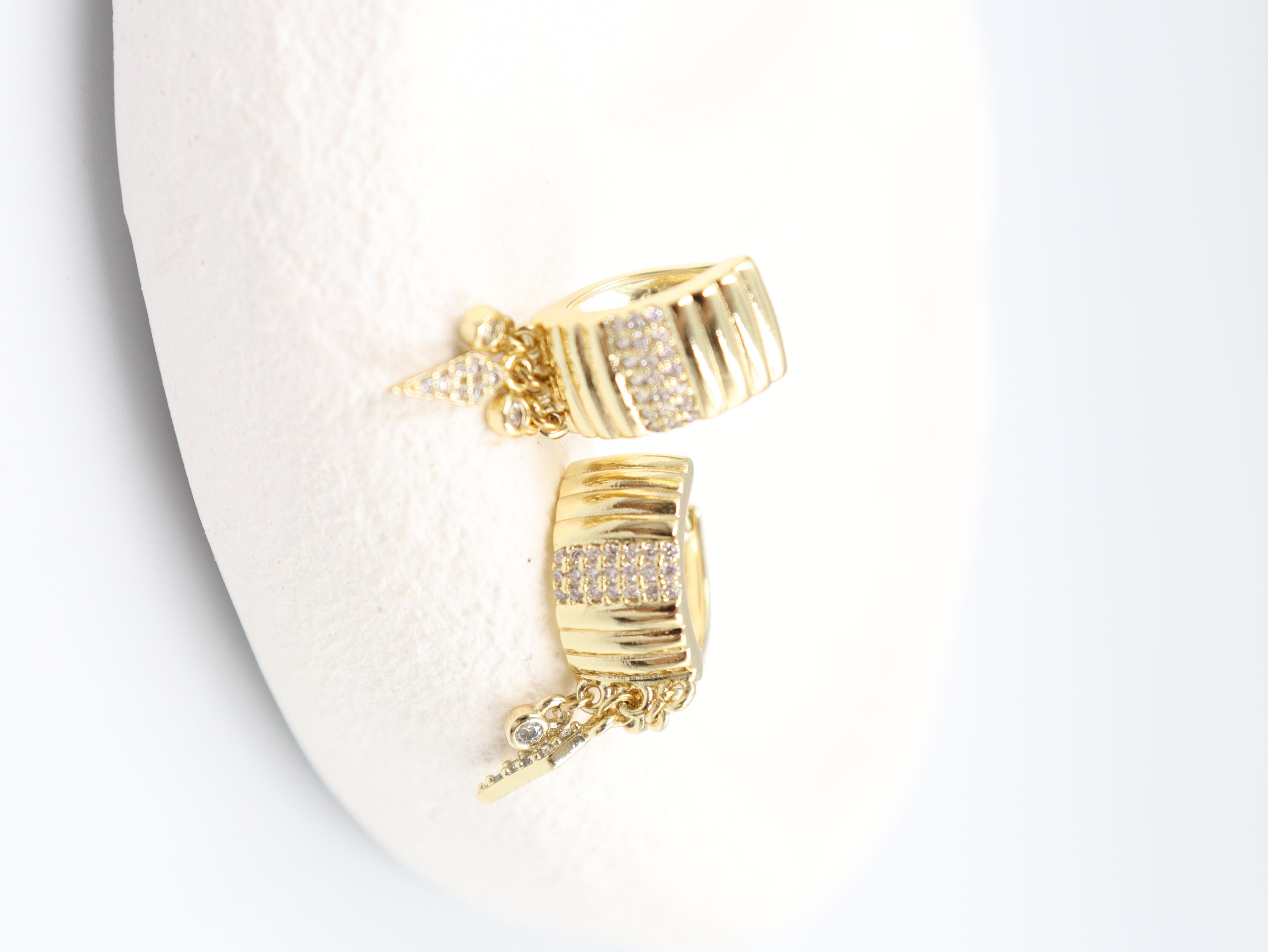 Ginevra VIP Gold Küpe (14K)