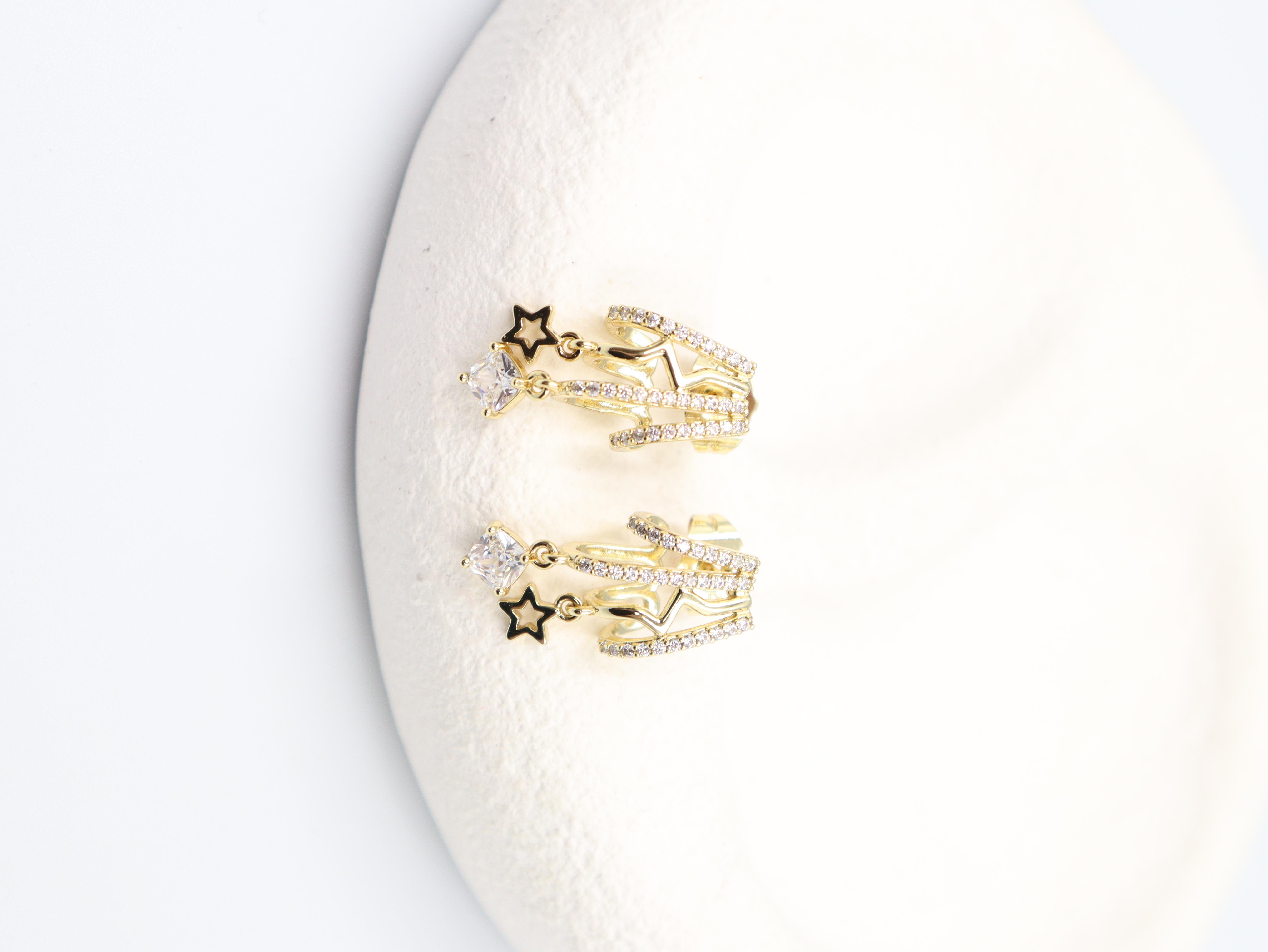 Isavelle VIP Gold Küpe (14k)