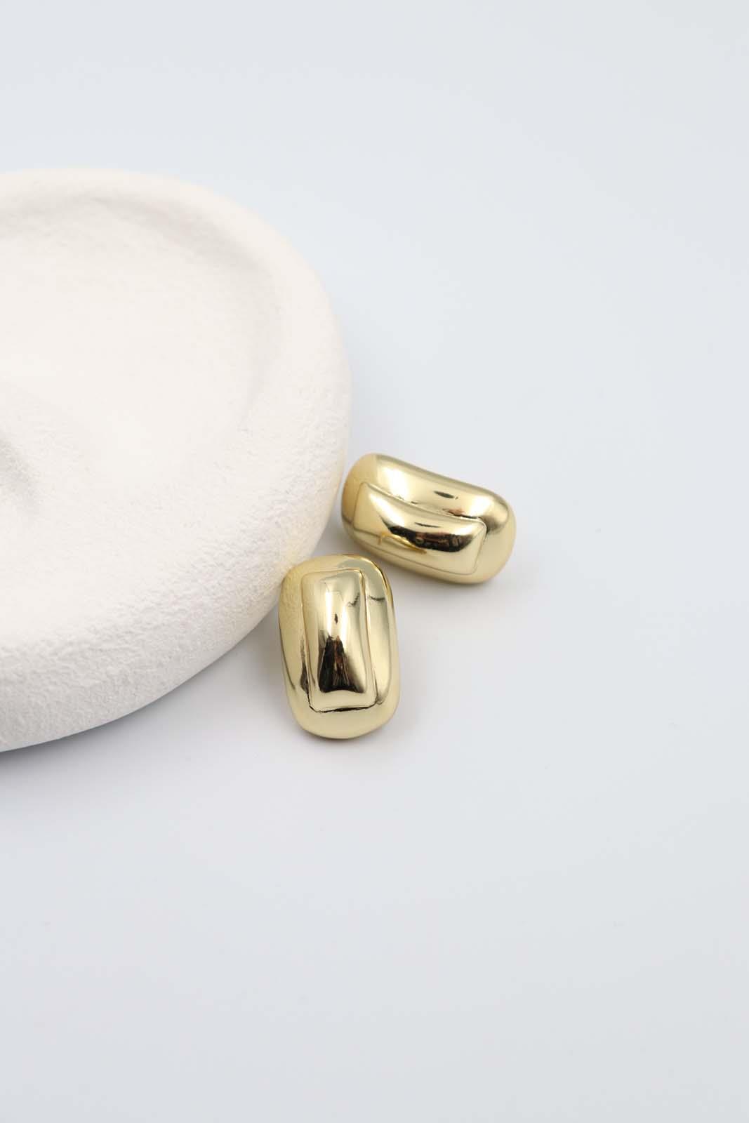 Katedrali Gold Küpe(18K)