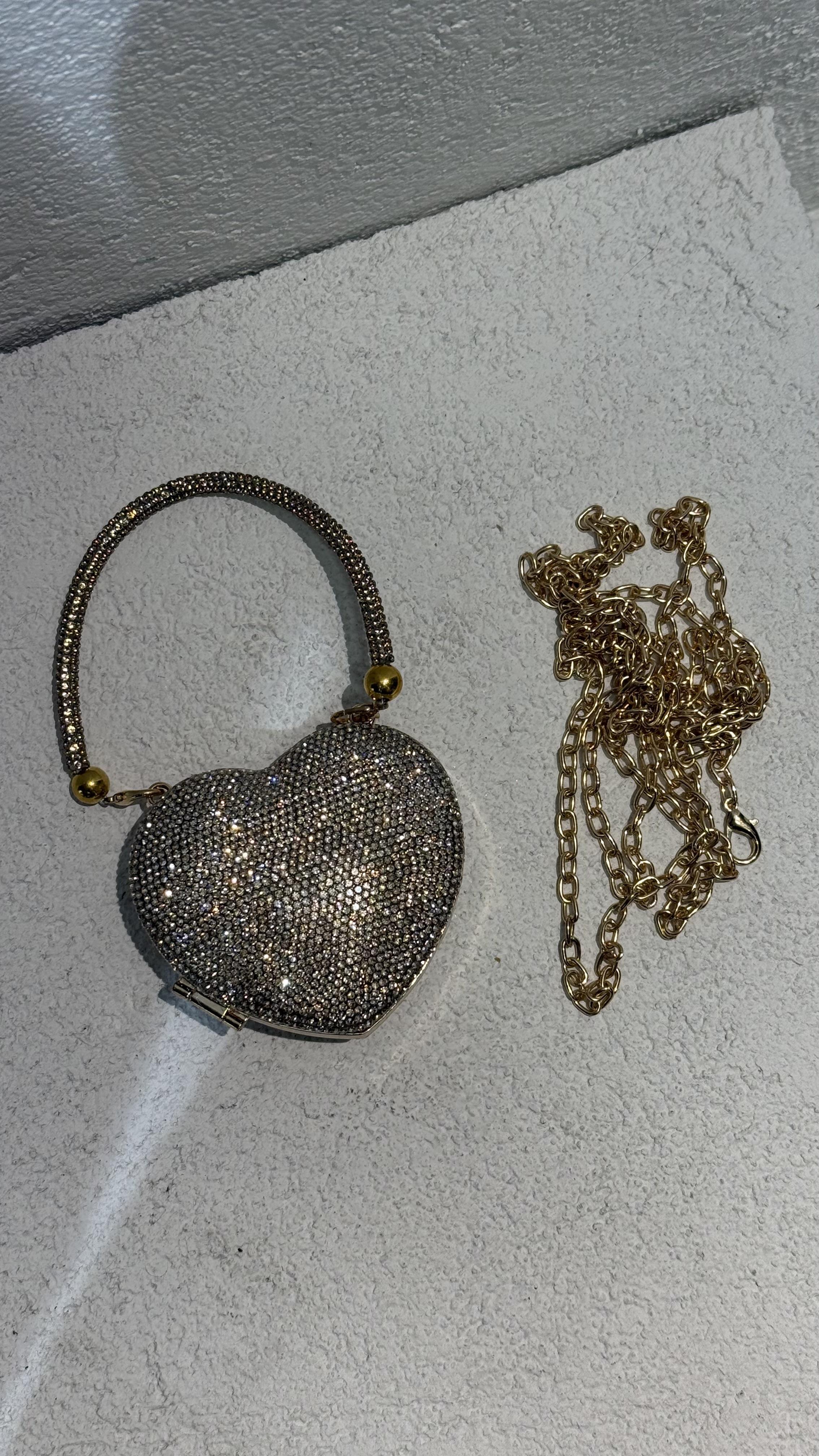 Love baby gold çanta