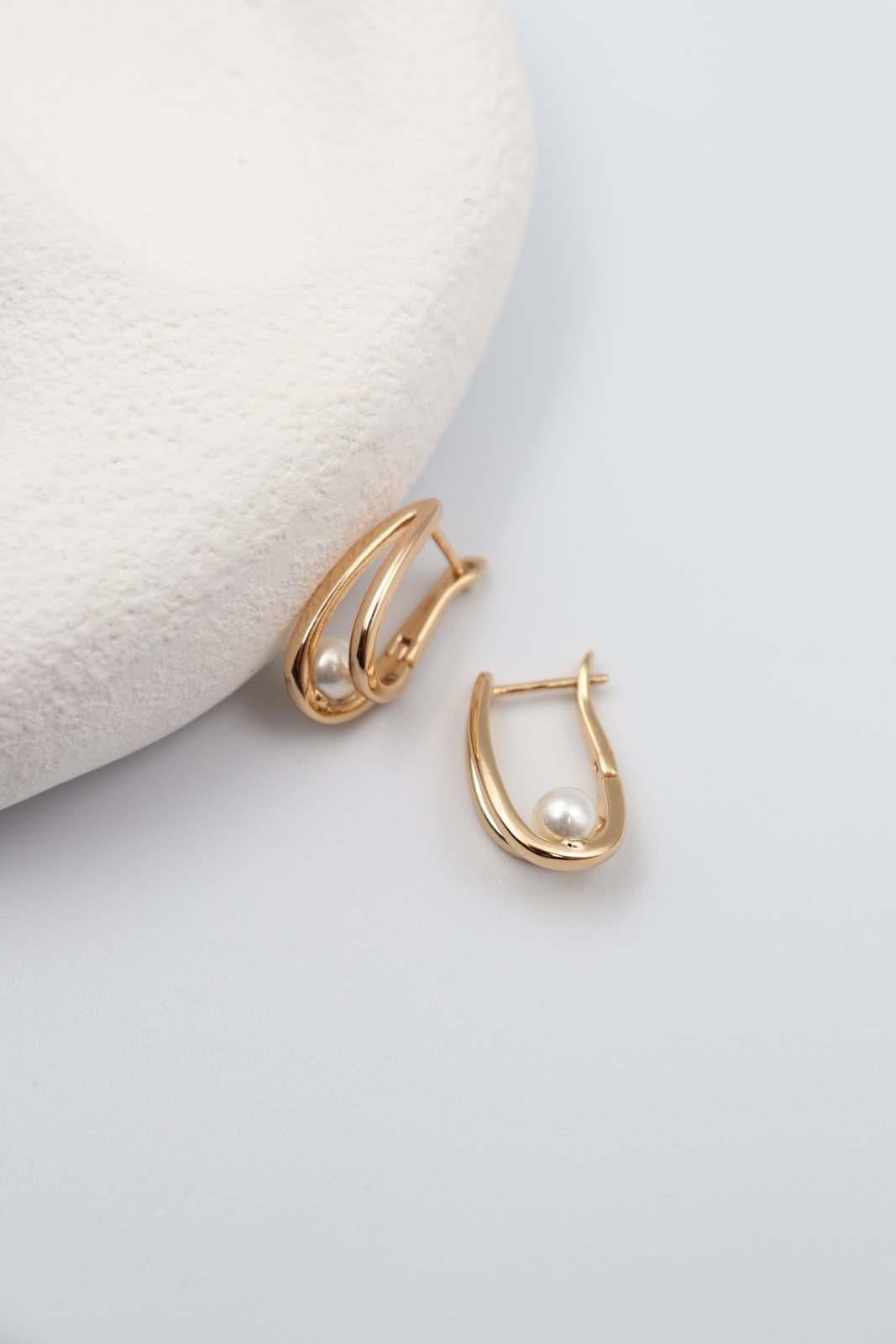 Manlio Gold Küpe