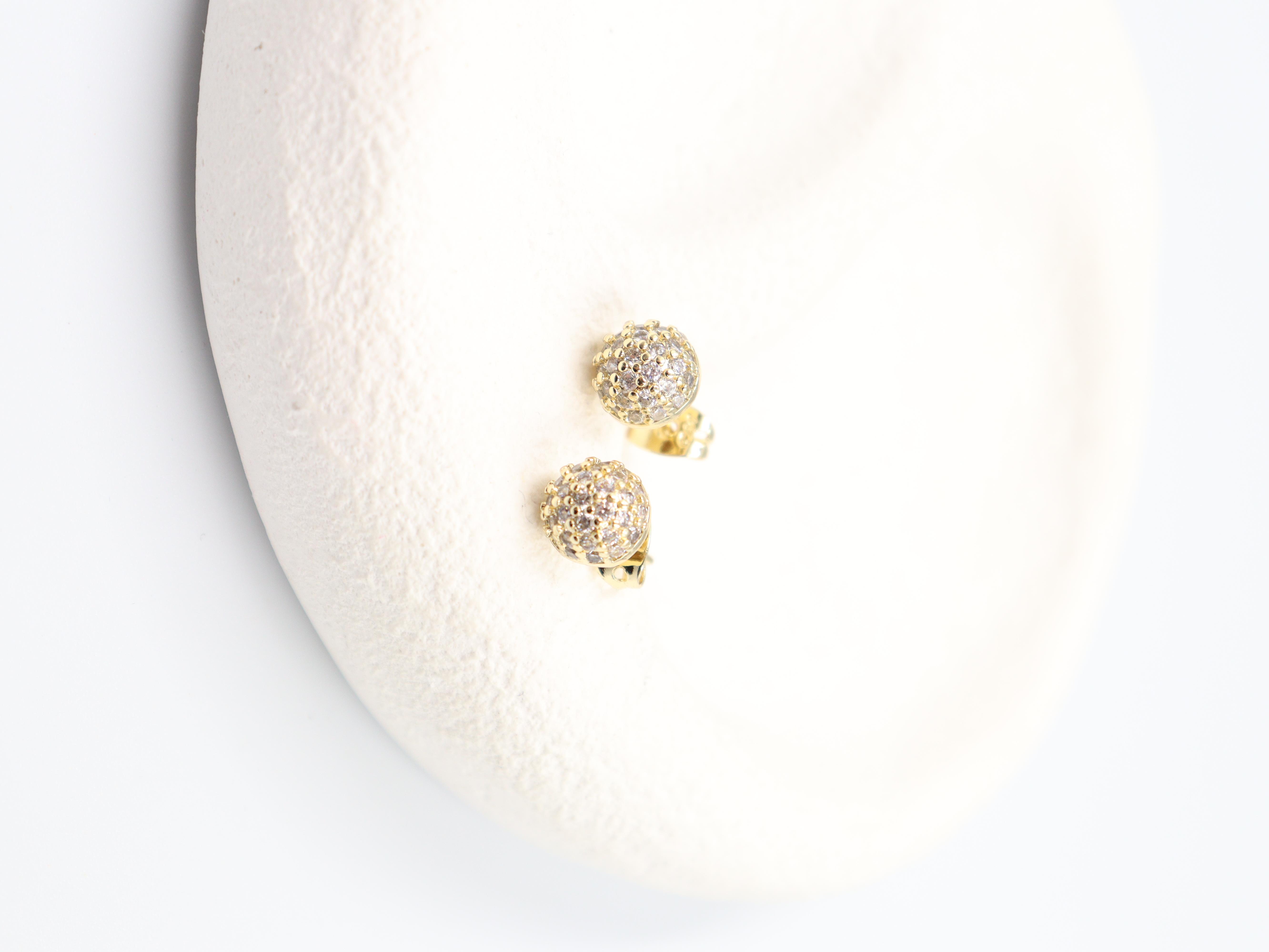 Mireluna VIP Gold Küpe (14k)