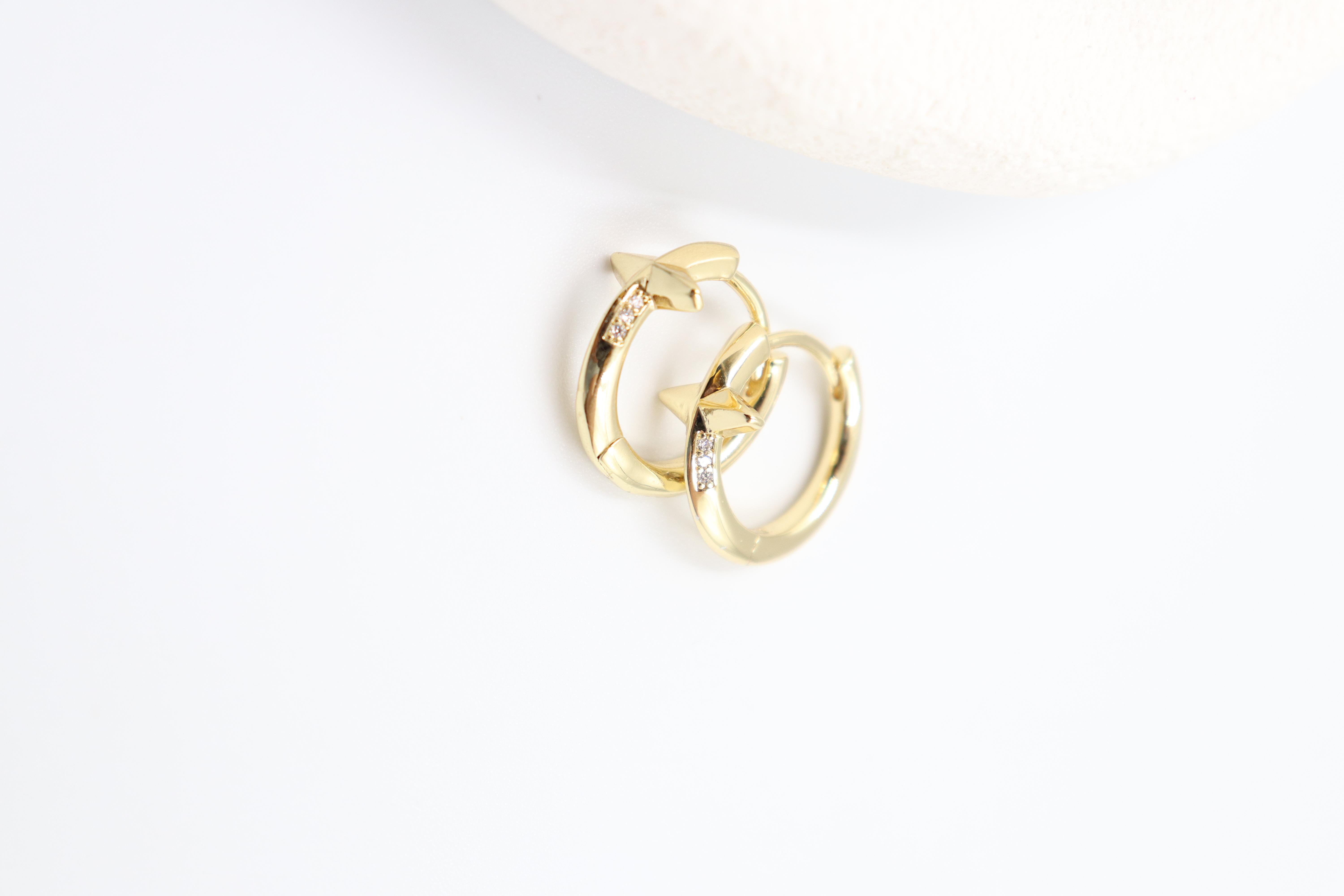 Nina Gold Küpe (14k)