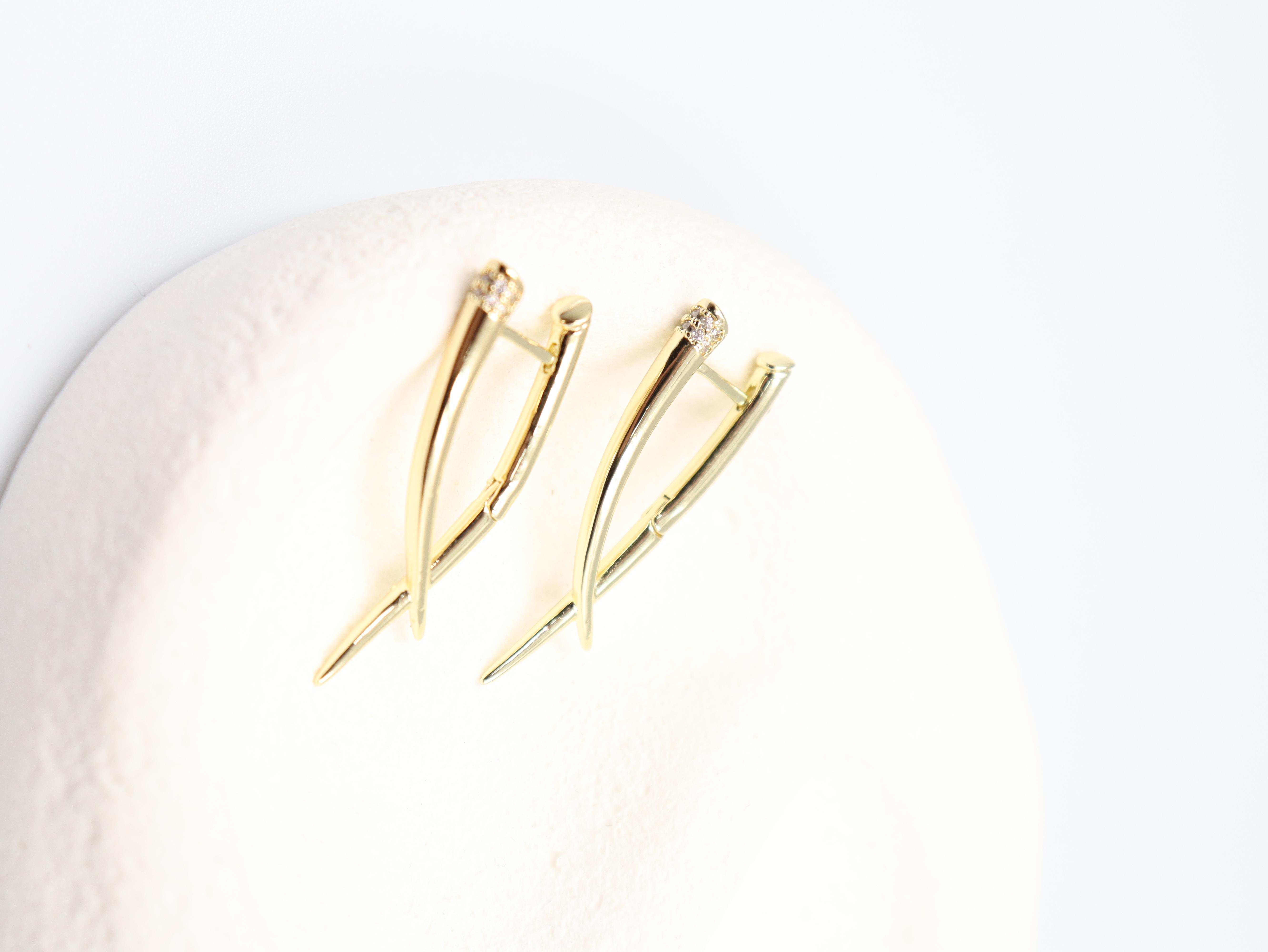 Nivara VIP Gold Küpe (14k)