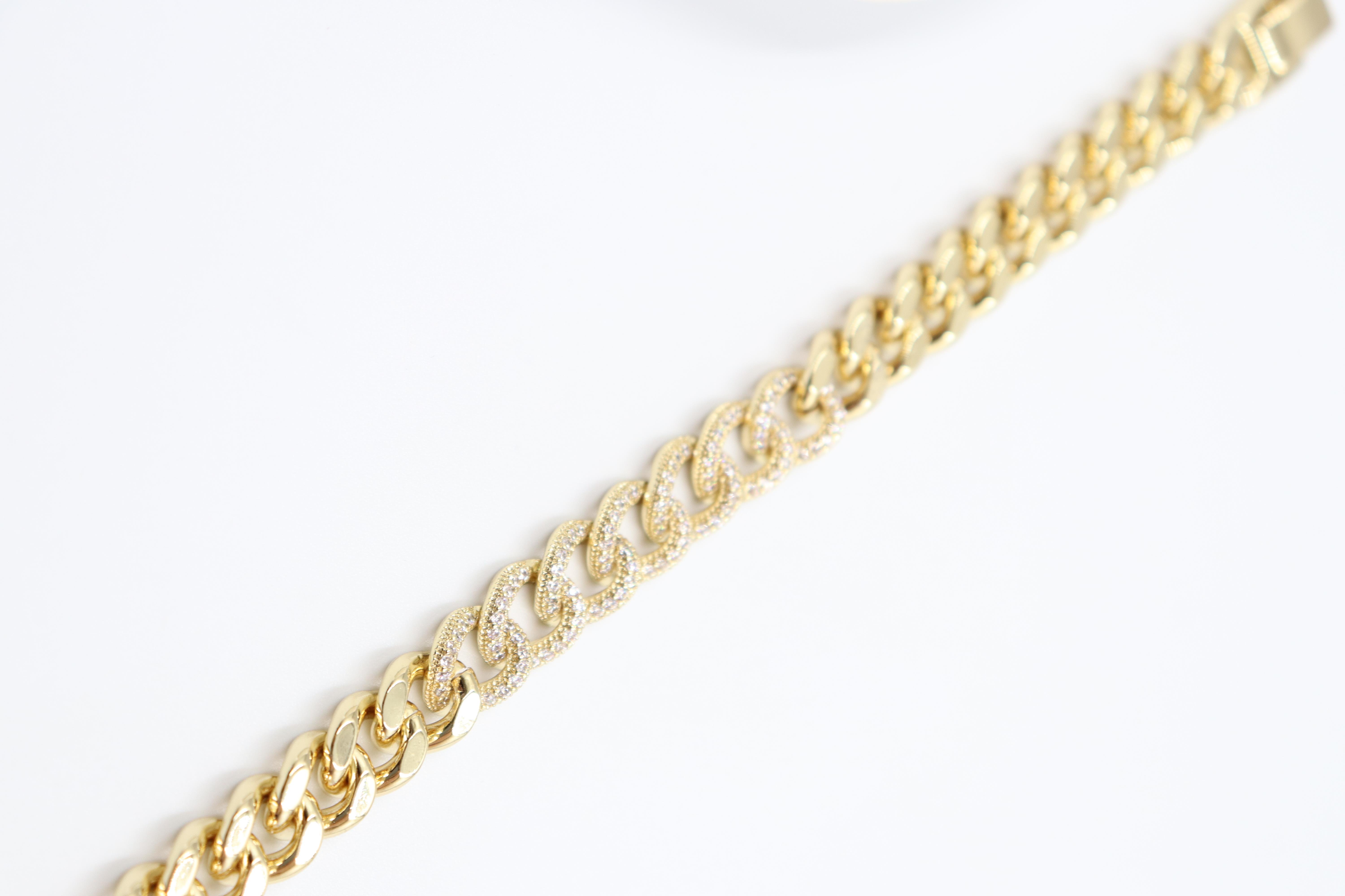 Nunzia Gold Bileklik (14k)