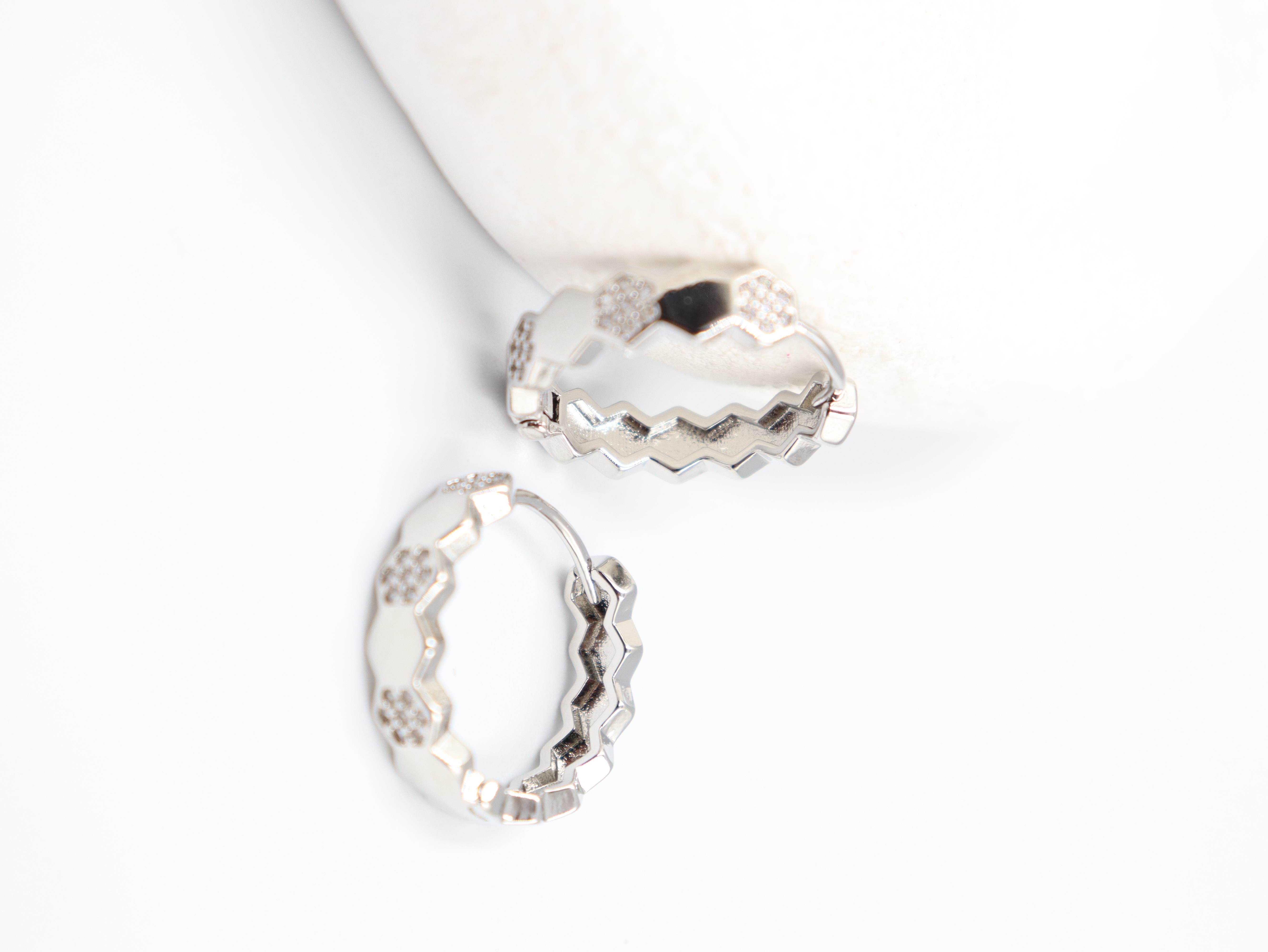 Rosavie VIP Silver Küpe