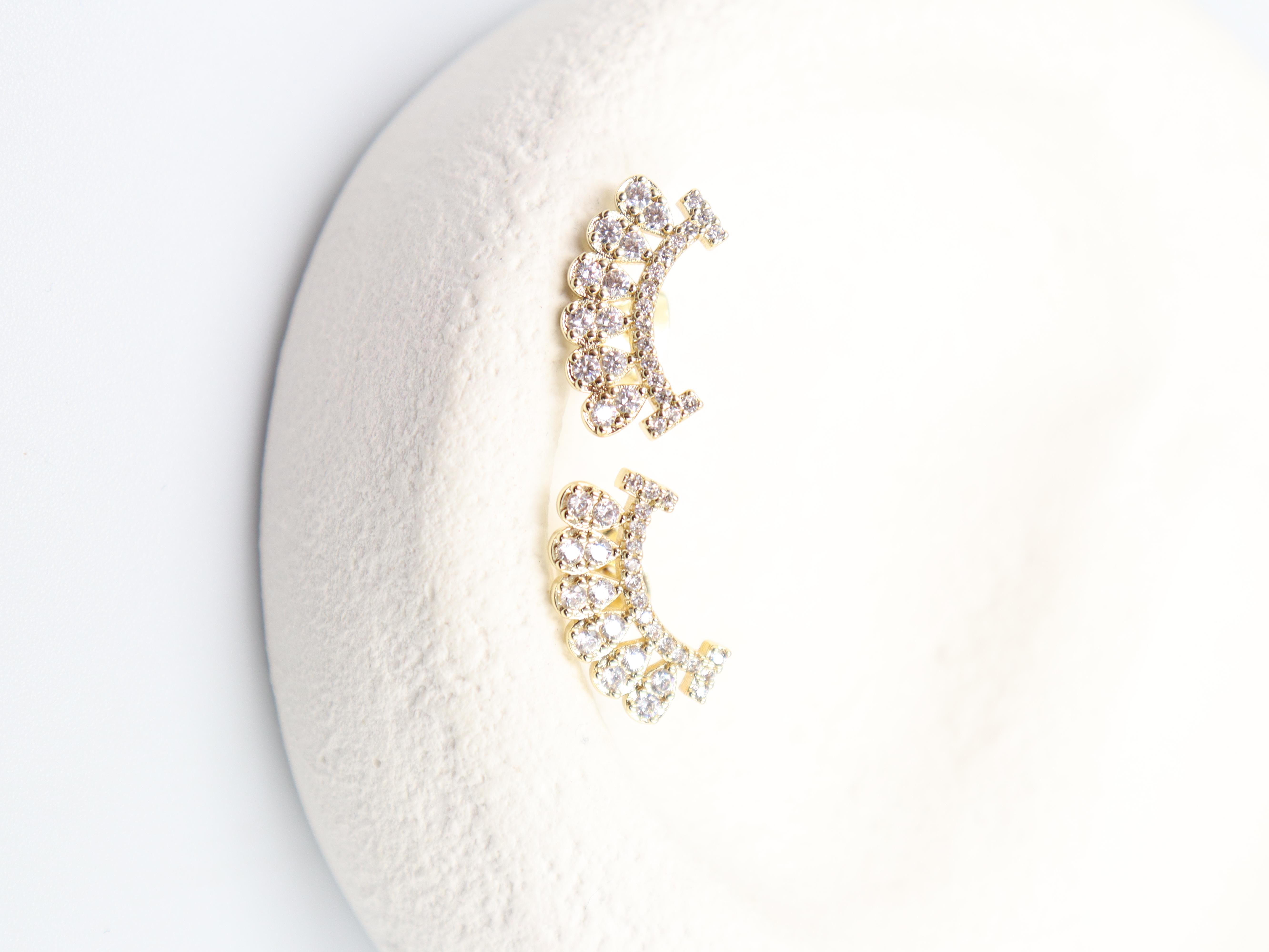 Tessora VIP Gold Küpe (14k)