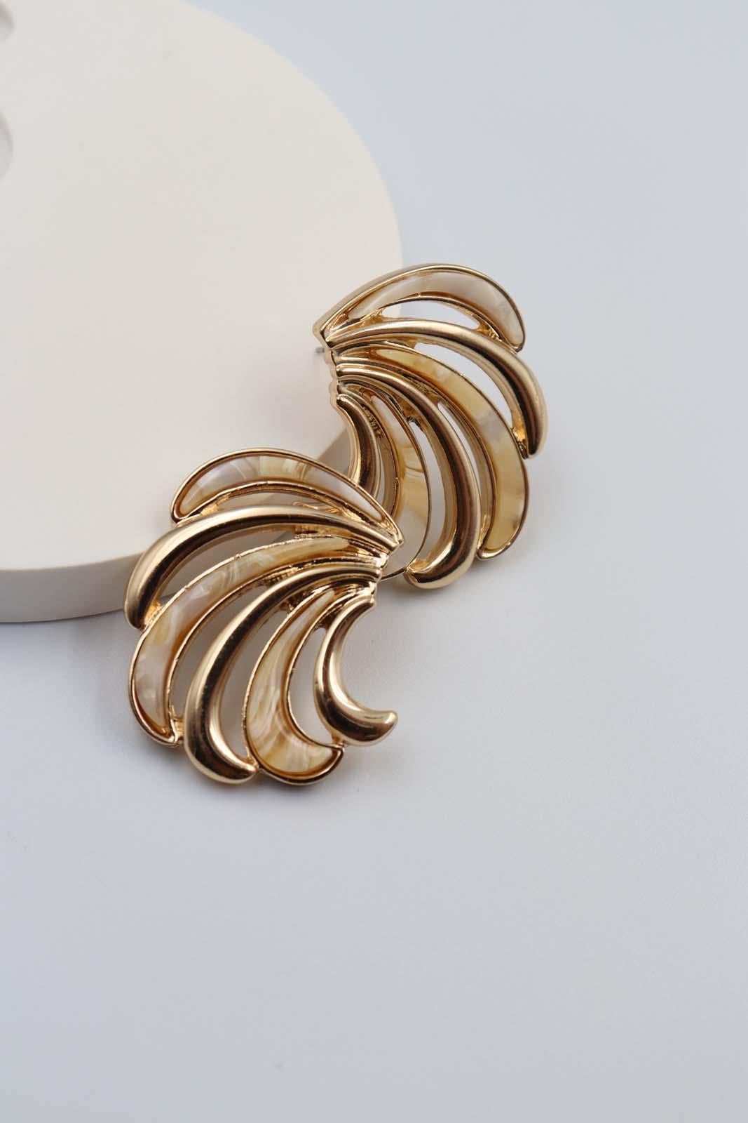 Trieste Gold Küpe