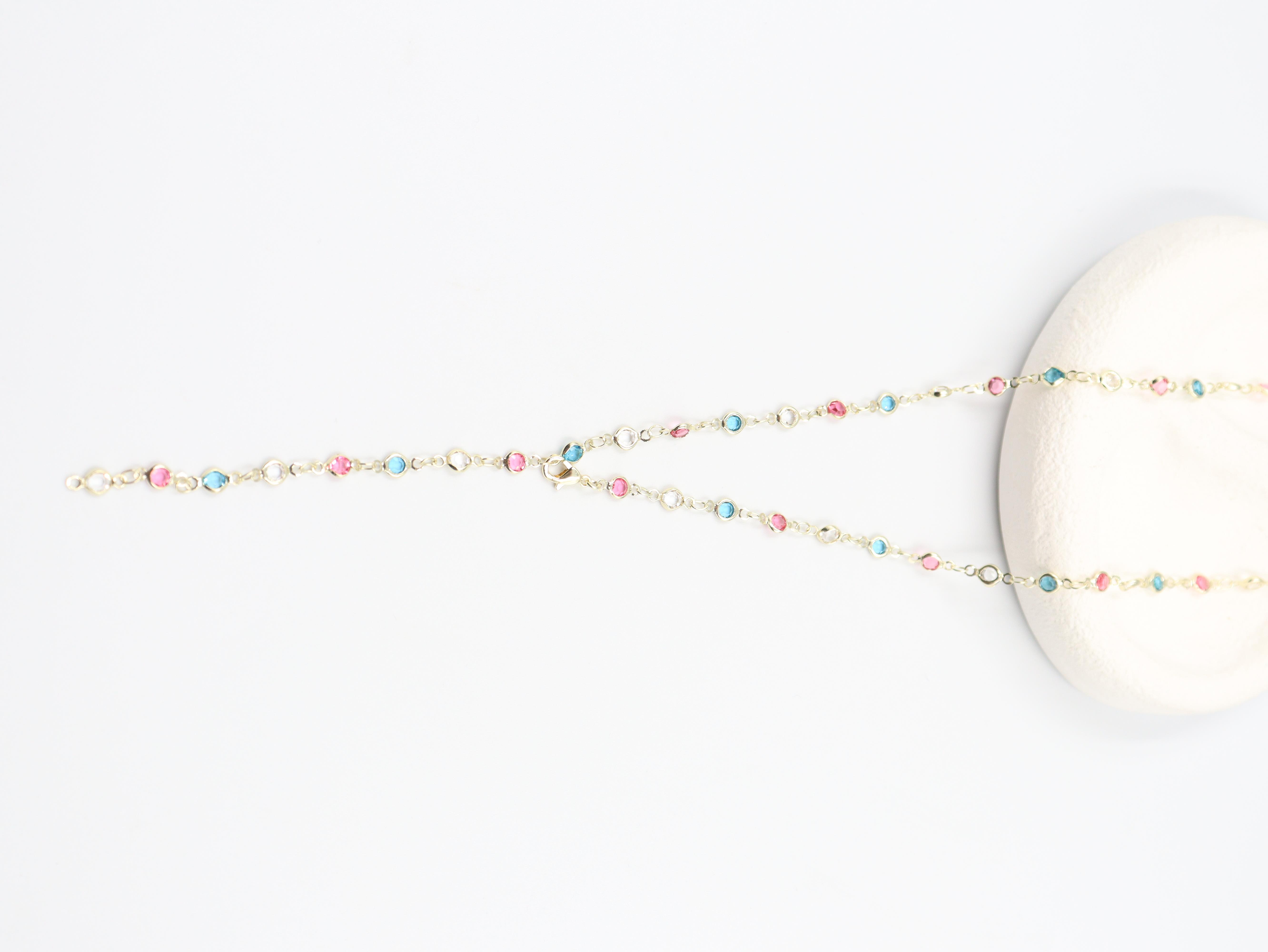 Velisara Gold V Kolye(70cm)