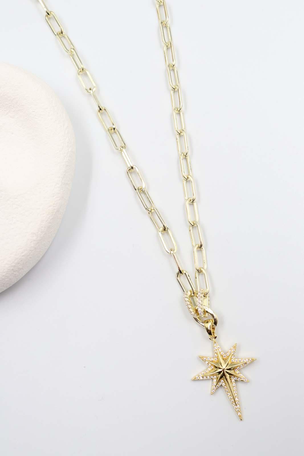 Water lily Gold Kolye(14K) 