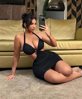 Kadın Siyah Halka Detaylı Fantezi Gece elbisesi 5115