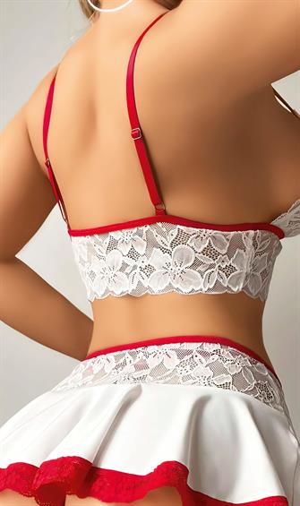 beyaz Etekli Fantezi Kostüm 2058