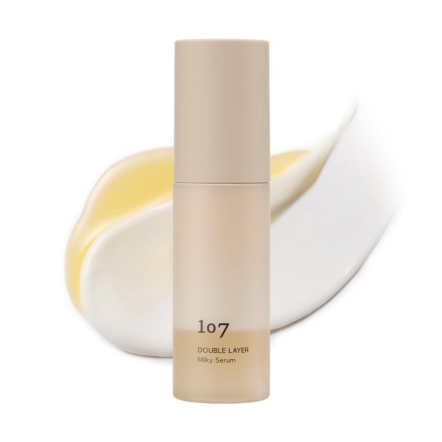 107 Double Layer Milky Serum - Ginseng Exosome İçerikli Elastikiyet Artırıcı ve Derin Nem Veren Süt Dokulu Serum 50ml