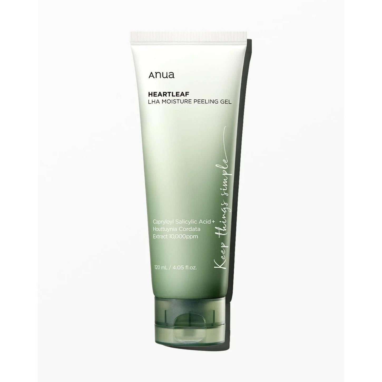 Anua Heartleaf LHA Moisture Peeling Gel - Geniş Gözenek Karşıtı Salsilik Asit İçeren Peeling Jel 120ml