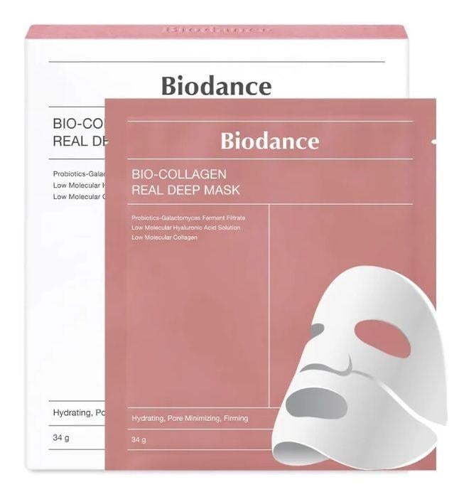Biodance Bio Collagen Real Deep Mask Set - Derin Kolajen Maske (4 adet) 34gr