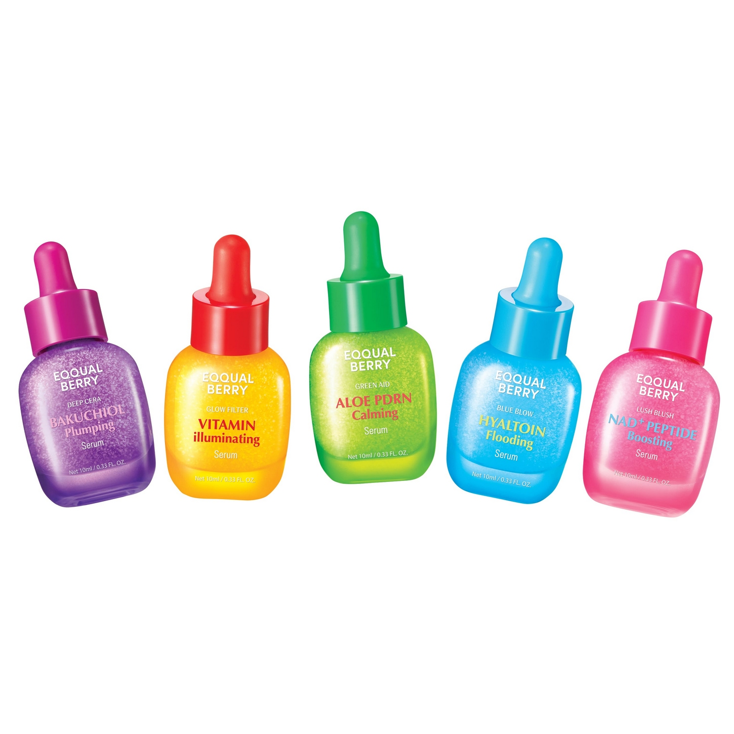 Eqqualberry 5 Mını Serums Dıscovery Set (5X10ml) - Mini Serum Seti 5X10ml