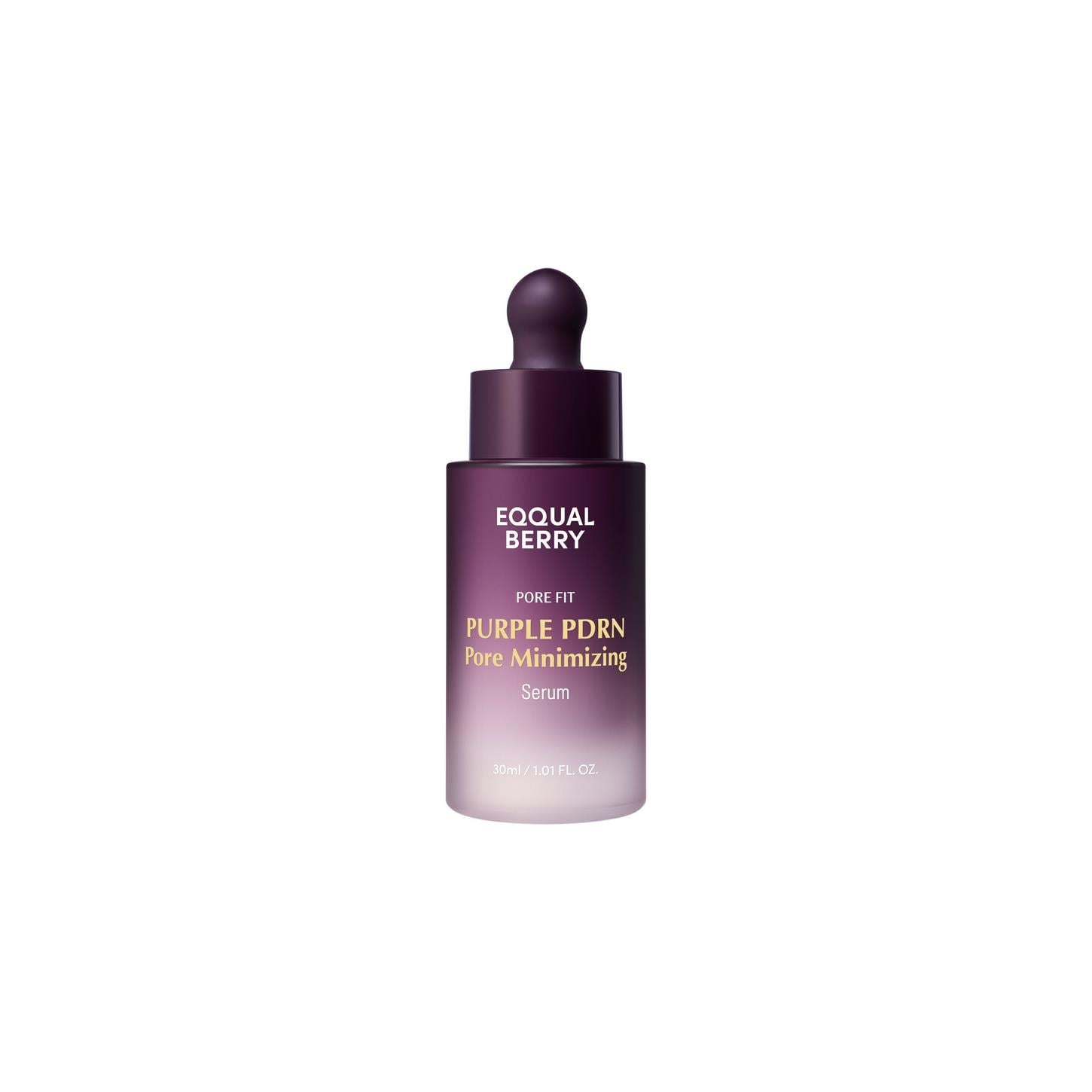 Eqqualberry Purple PDRN Pore Minimizing Serum – Gözenek Sıkılaştırıcı ve Elastikiyet Artırıcı PDRN Serum 30ml