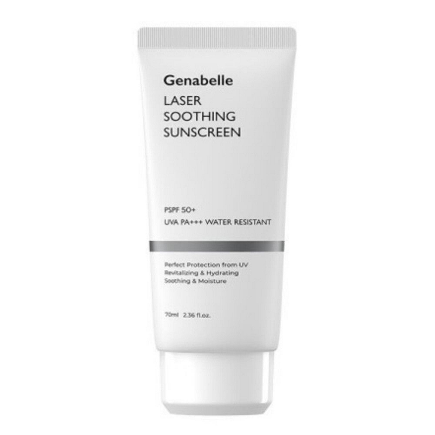 Genabelle Laser Soothing Sunscreen - İpek Ekstresi İçeren Nemlendirici ve Canlandırıcı Güneş Kremi 70ml