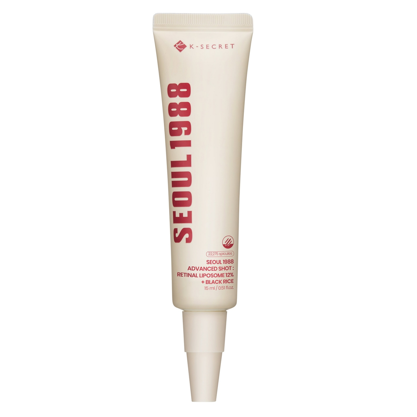 K-Secret SEOUL 1988 Advanced Shot : Retinal Liposome 12% + Black Rice - Gözenek Sıkılaştırıcı ve Cilt Dokusu Yenileyici Anti-Aging Shot 15ml